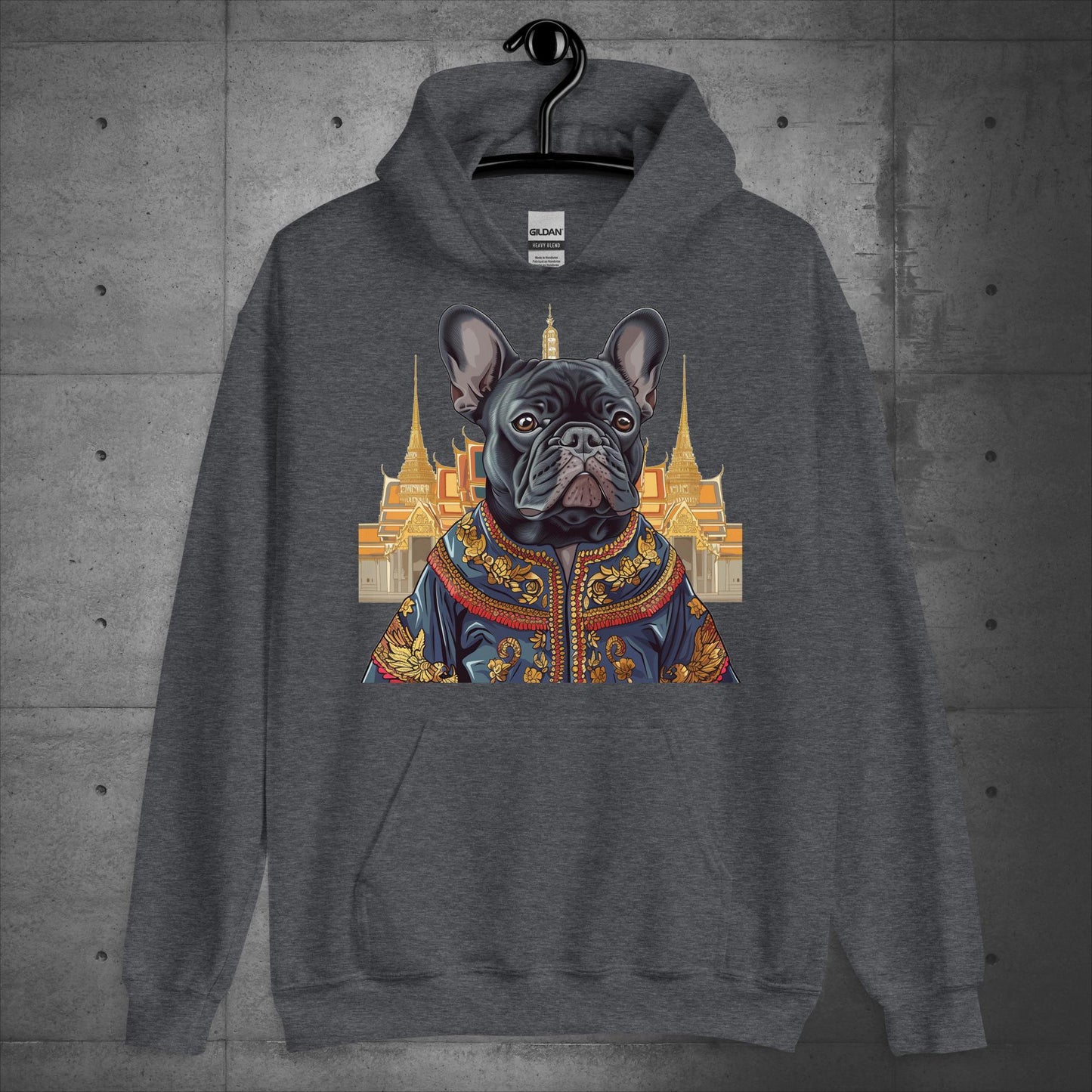 Thai Elegance Frenchie - Unisex Hoodie - Frenchie Emporium
