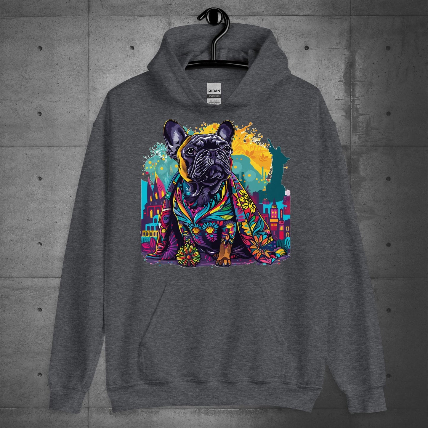 Brazilian Carnival Frenchie - Unisex Hoodie - Frenchie Emporium