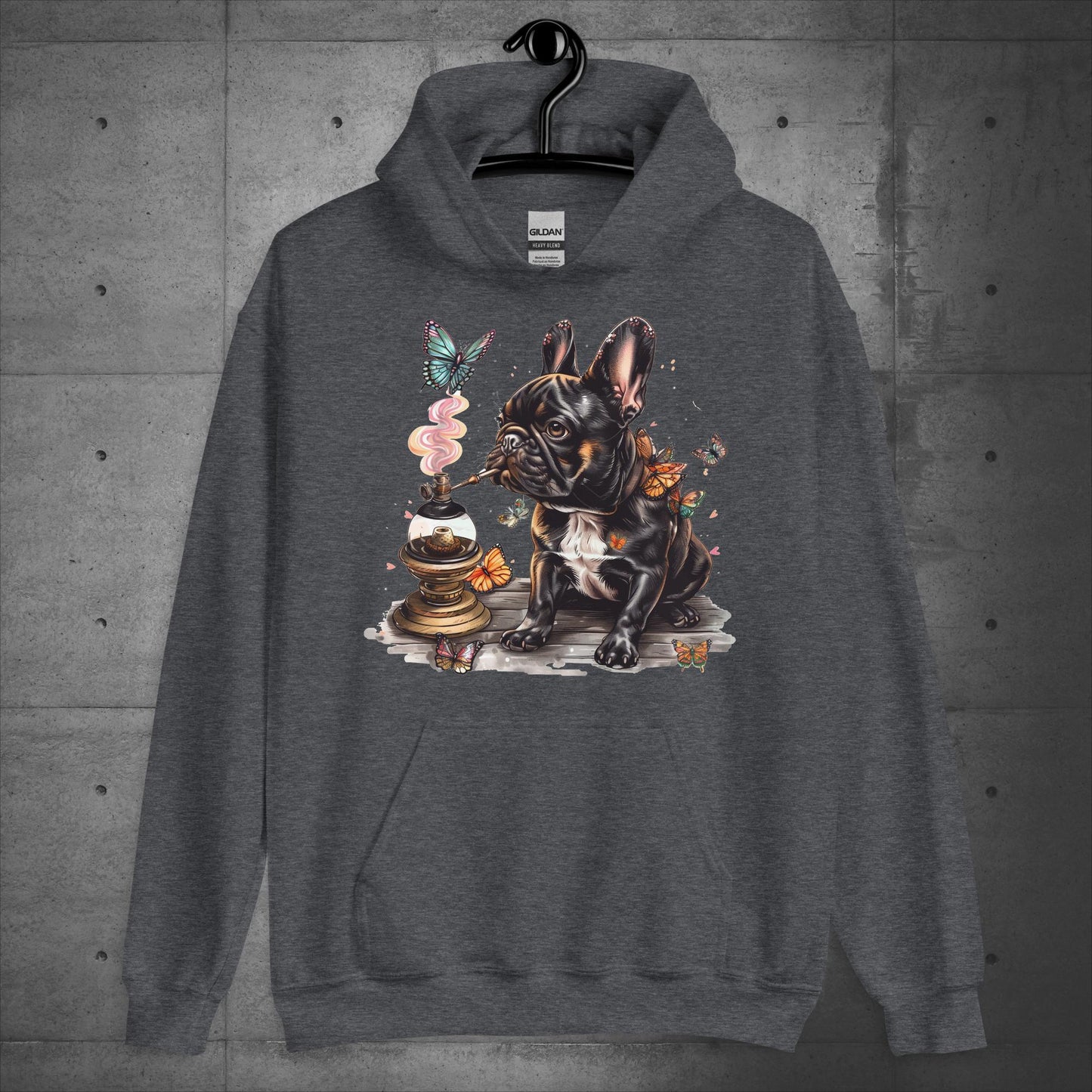 Frenchie Caterpillar Frenchie - Unisex Hoodie - Frenchie Emporium