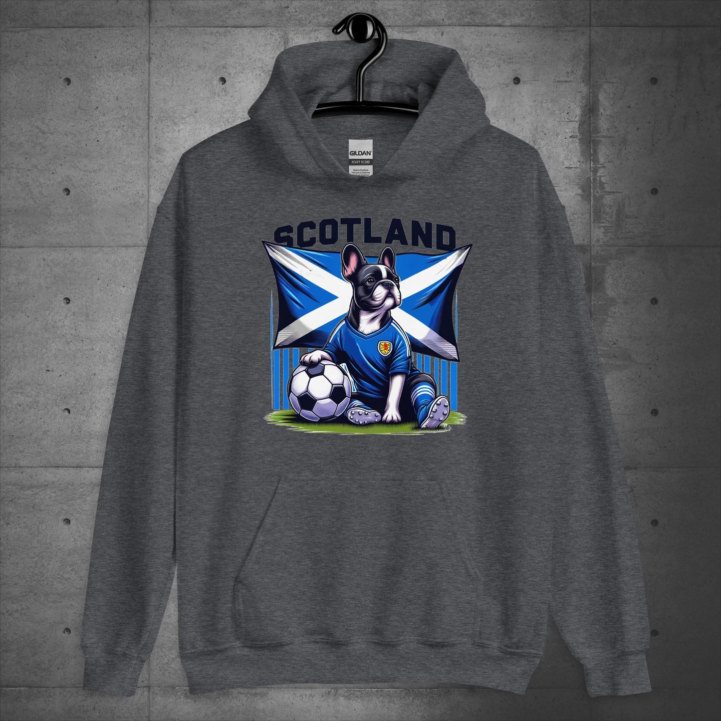 Frenchie Scotland Football Fan - Unisex Hoodie - Frenchie Emporium