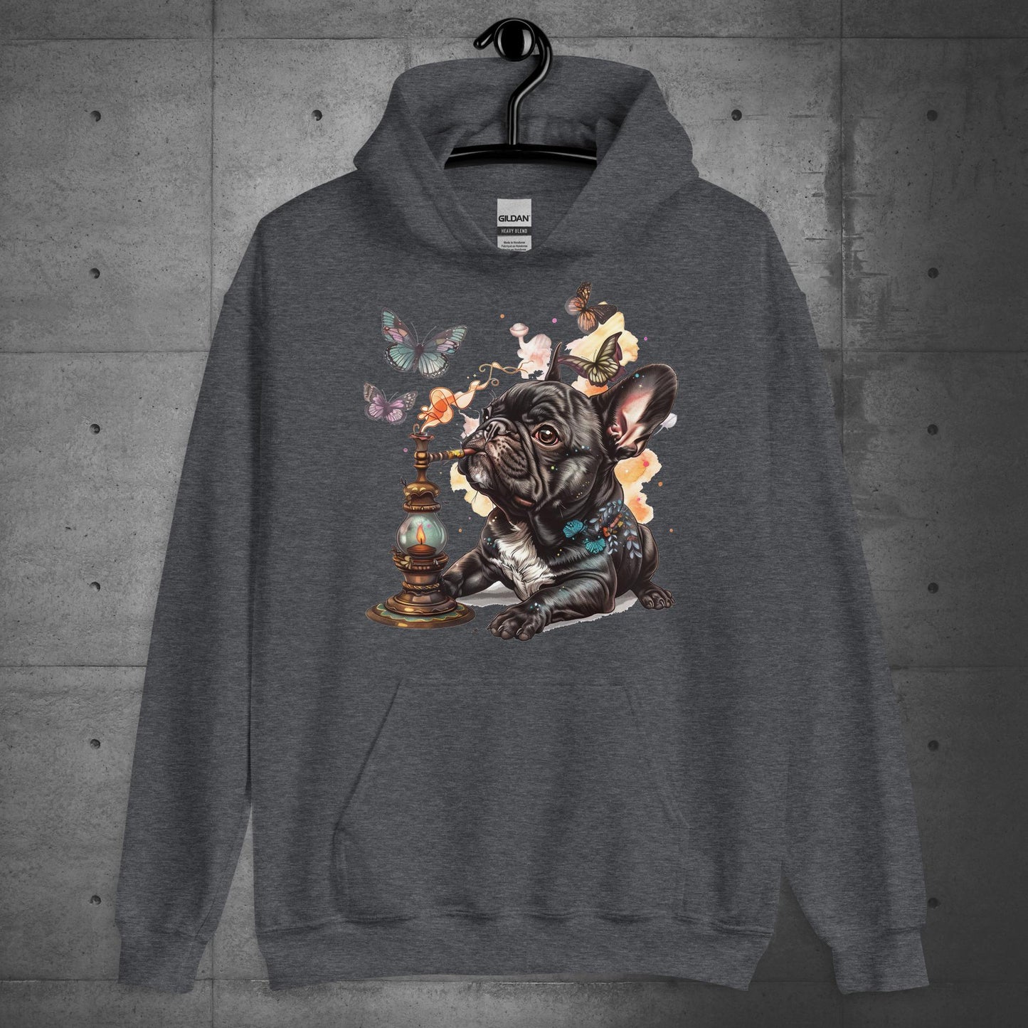 "Cater-Comfort" French Bulldog - Unisex Hoodie - Frenchie Emporium