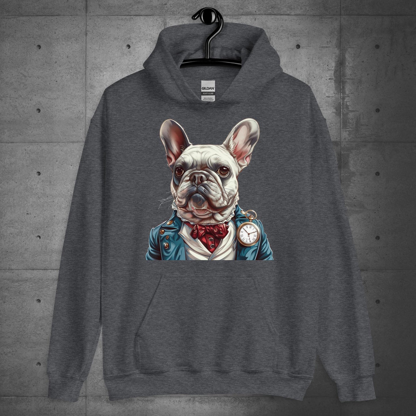 "Whimsical Wonderland Rabbit" Frenchie - Unisex Hoodie - Frenchie Emporium