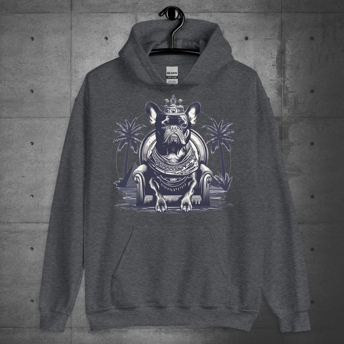 French Bulldog Cleopatra - Unisex Hoodie - Frenchie Emporium
