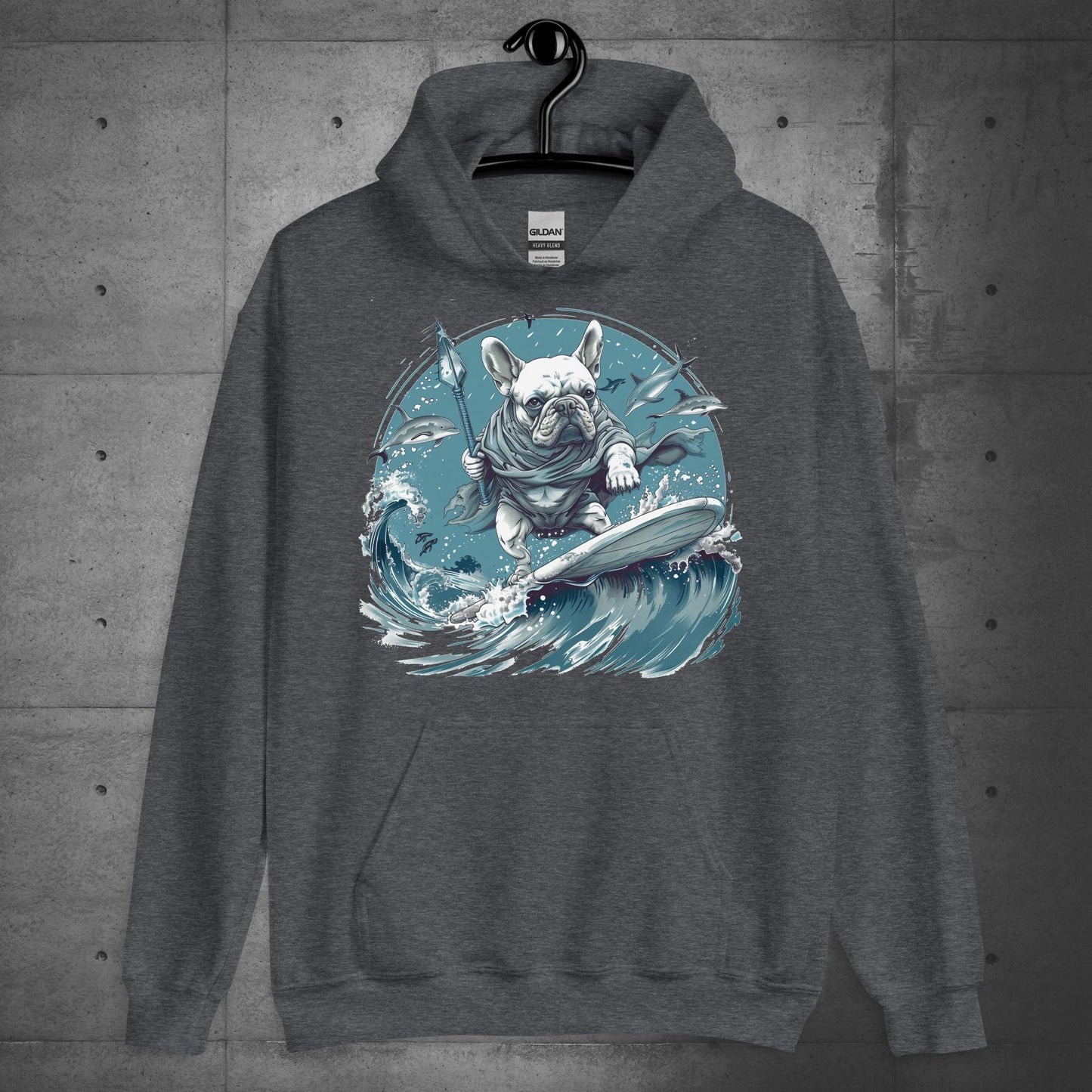 "Sea Sovereignty" Frenchie - Unisex Hoodie - Frenchie Emporium
