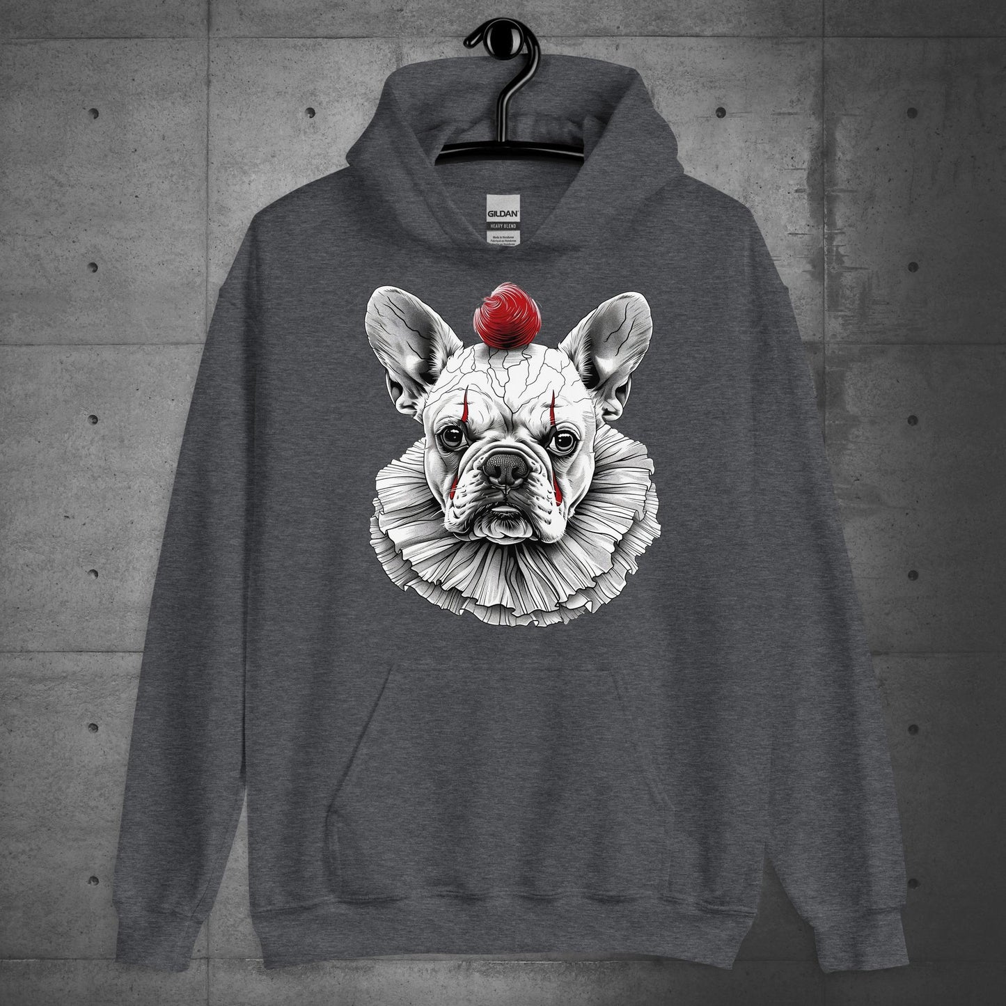 Frenchie IT the Clown - Unisex Hoodie - Frenchie Emporium