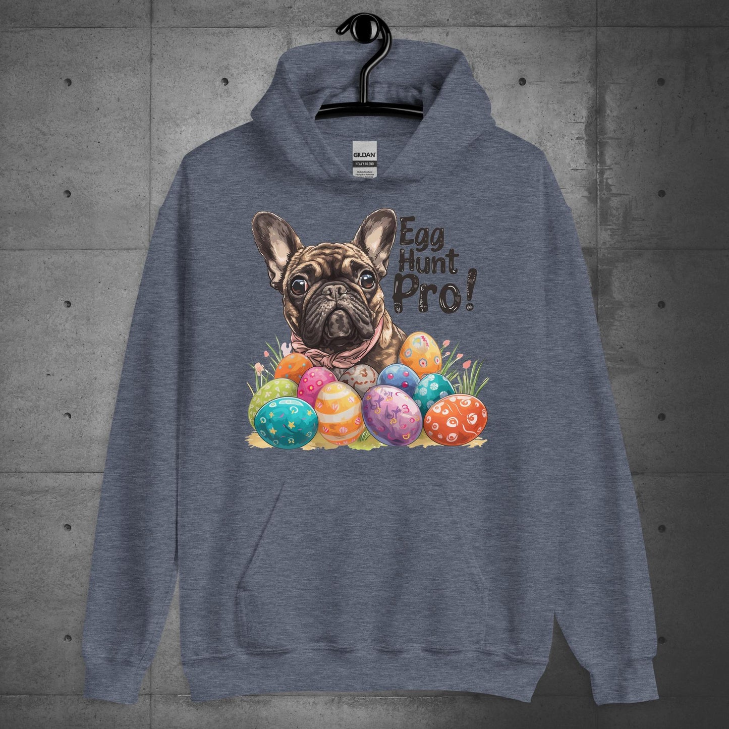 Frenchie "Egg Hunt Pro!" Unisex Hoodie - Frenchie Emporium