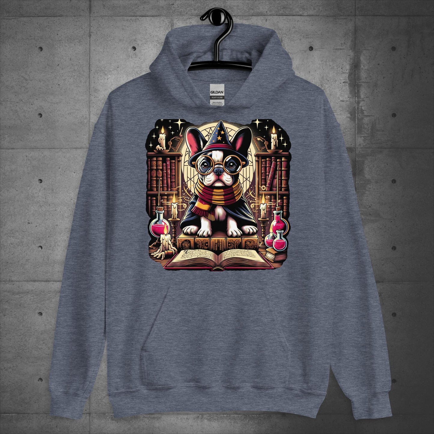 Unisex "Frenchie Wizard's Apprentice" Hoodie - Frenchie Emporium
