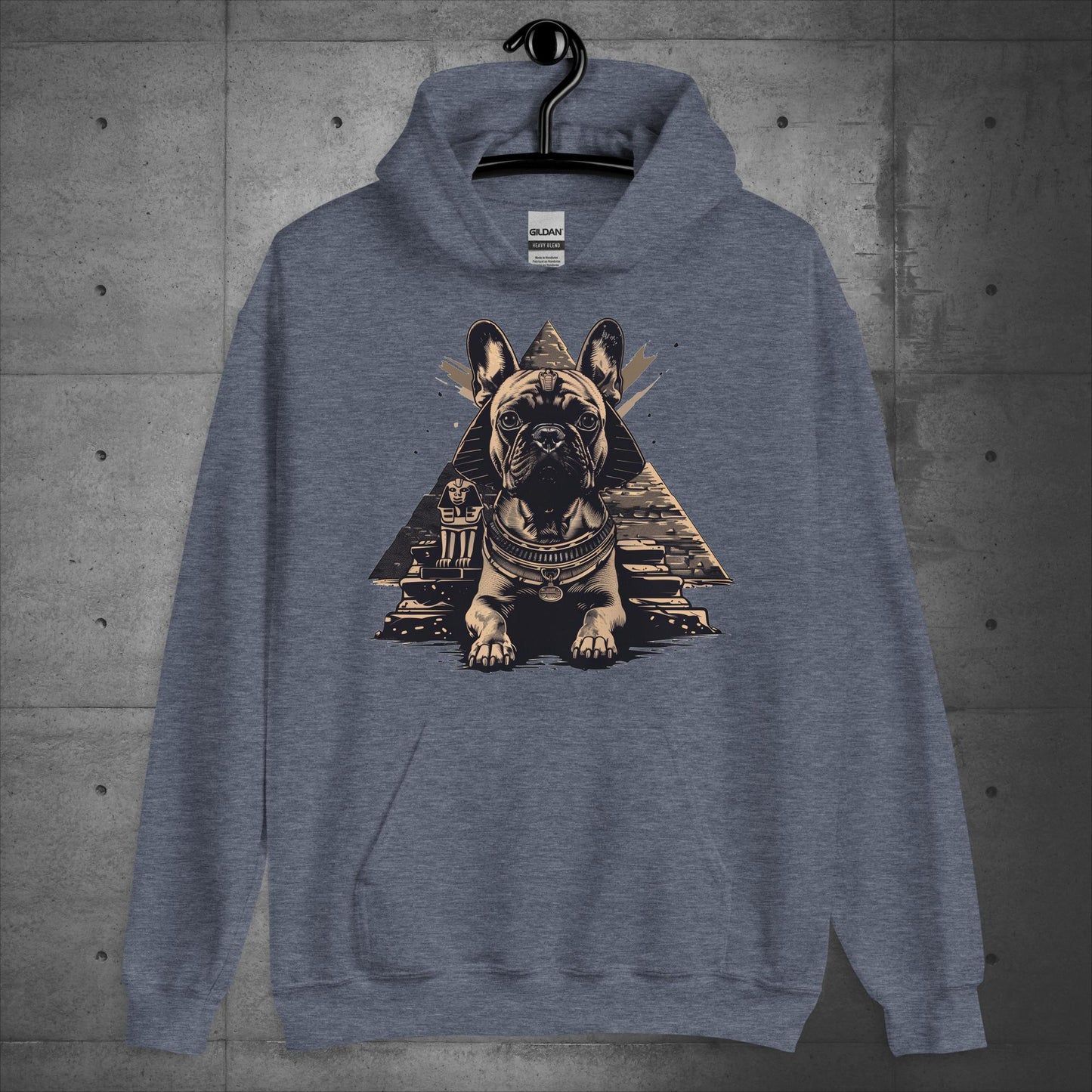 Magnificent Pharaoh Frenchie Unisex Hoodie - Frenchie Emporium