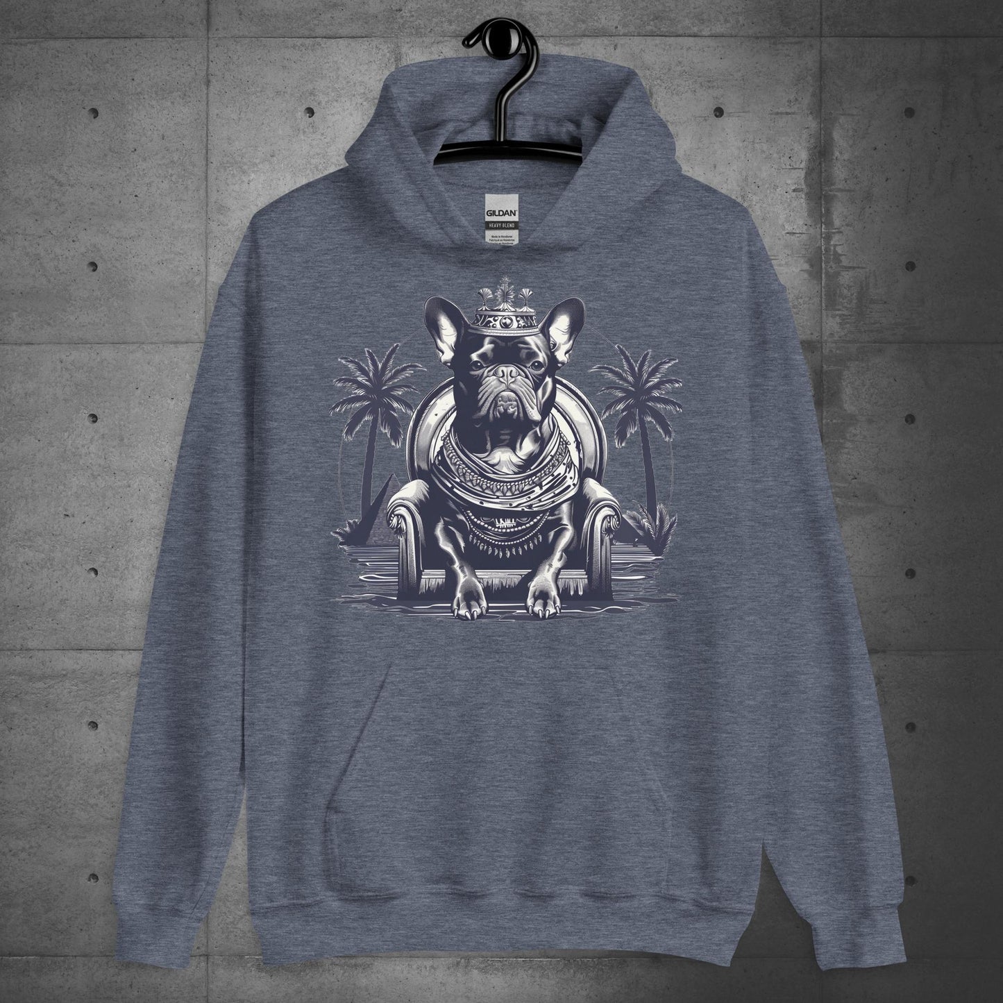 French Bulldog Cleopatra - Unisex Hoodie - Frenchie Emporium