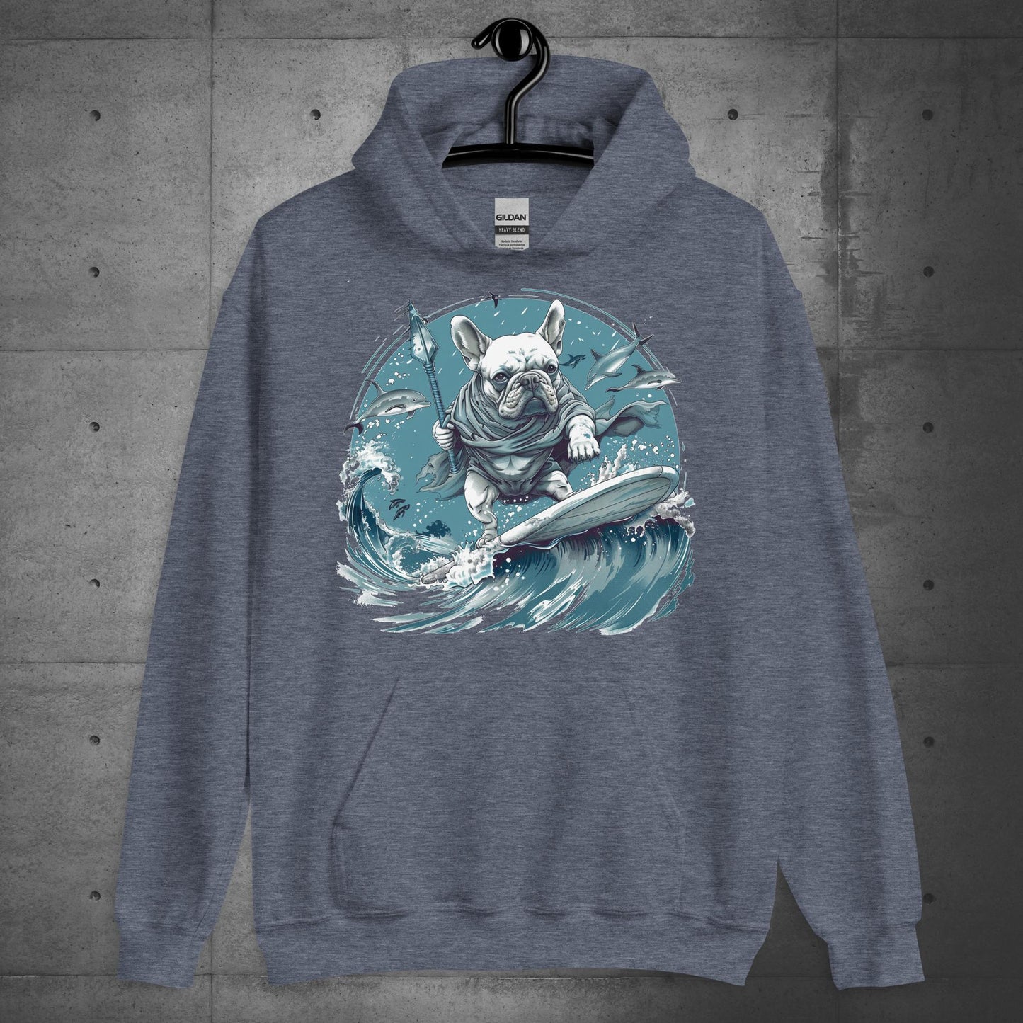"Sea Sovereignty" Frenchie - Unisex Hoodie - Frenchie Emporium