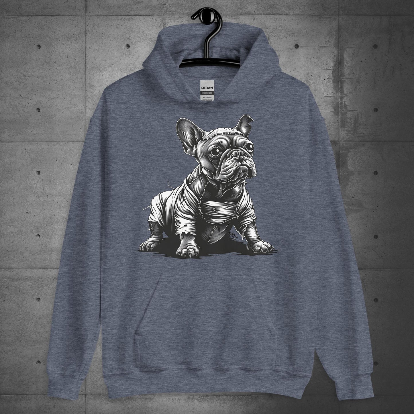 French Bulldog Frankenstein - Unisex Hoodie - Frenchie Emporium