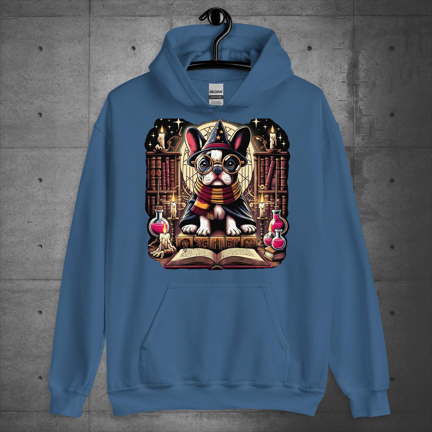 Unisex "Frenchie Wizard's Apprentice" Hoodie - Frenchie Emporium