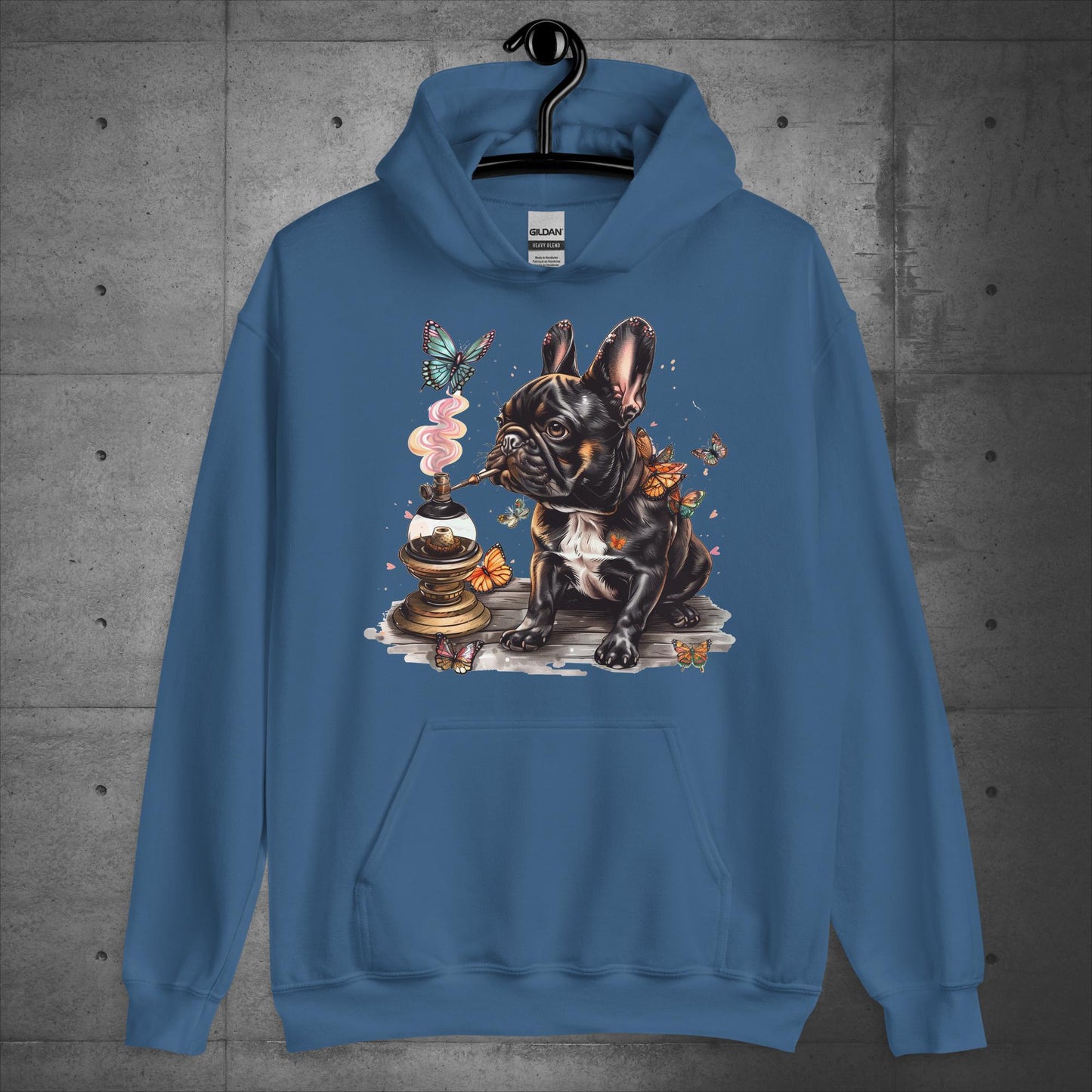 Frenchie Caterpillar Frenchie - Unisex Hoodie - Frenchie Emporium