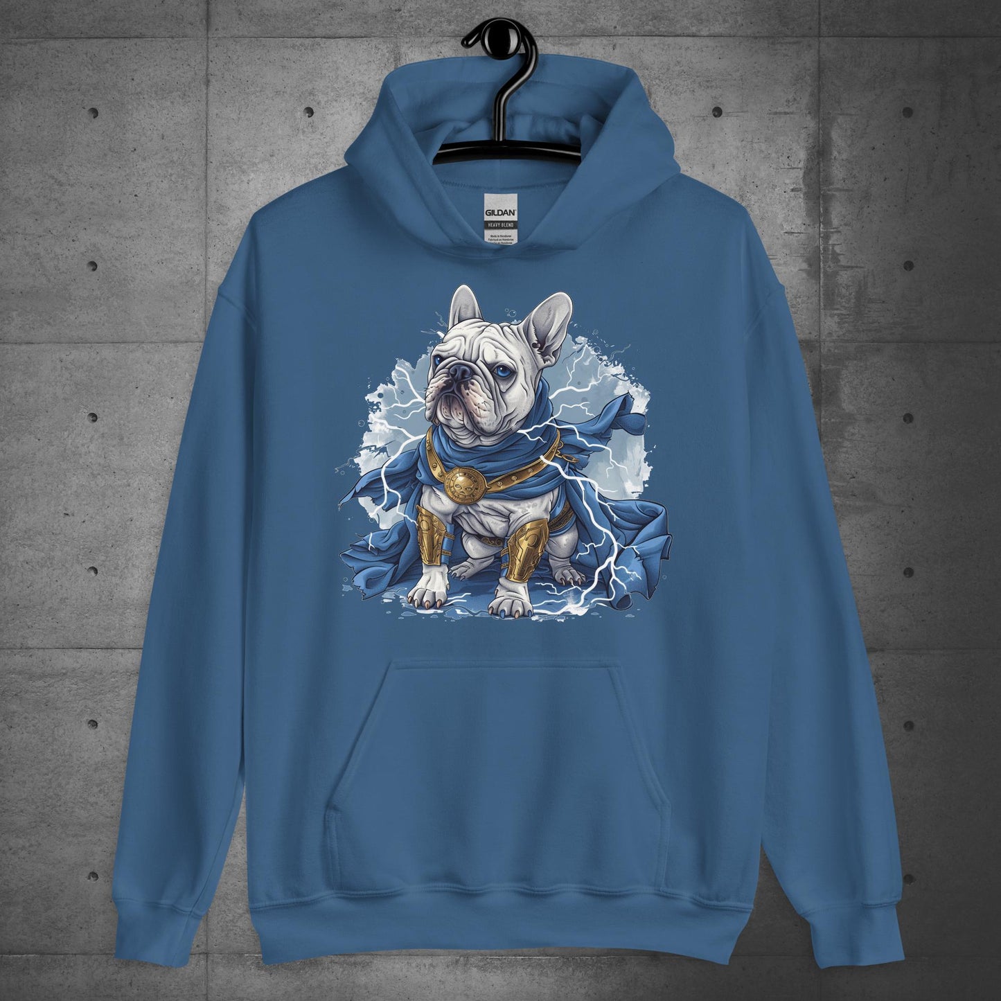 "Divine Authority" Frenchie Unisex Hoodie - Frenchie Emporium