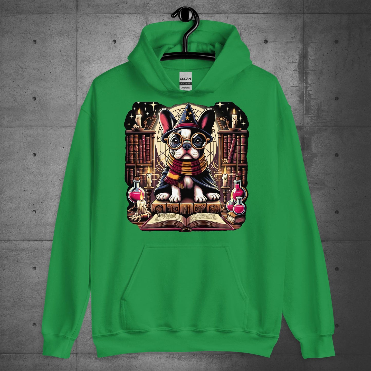 Unisex "Frenchie Wizard's Apprentice" Hoodie - Frenchie Emporium
