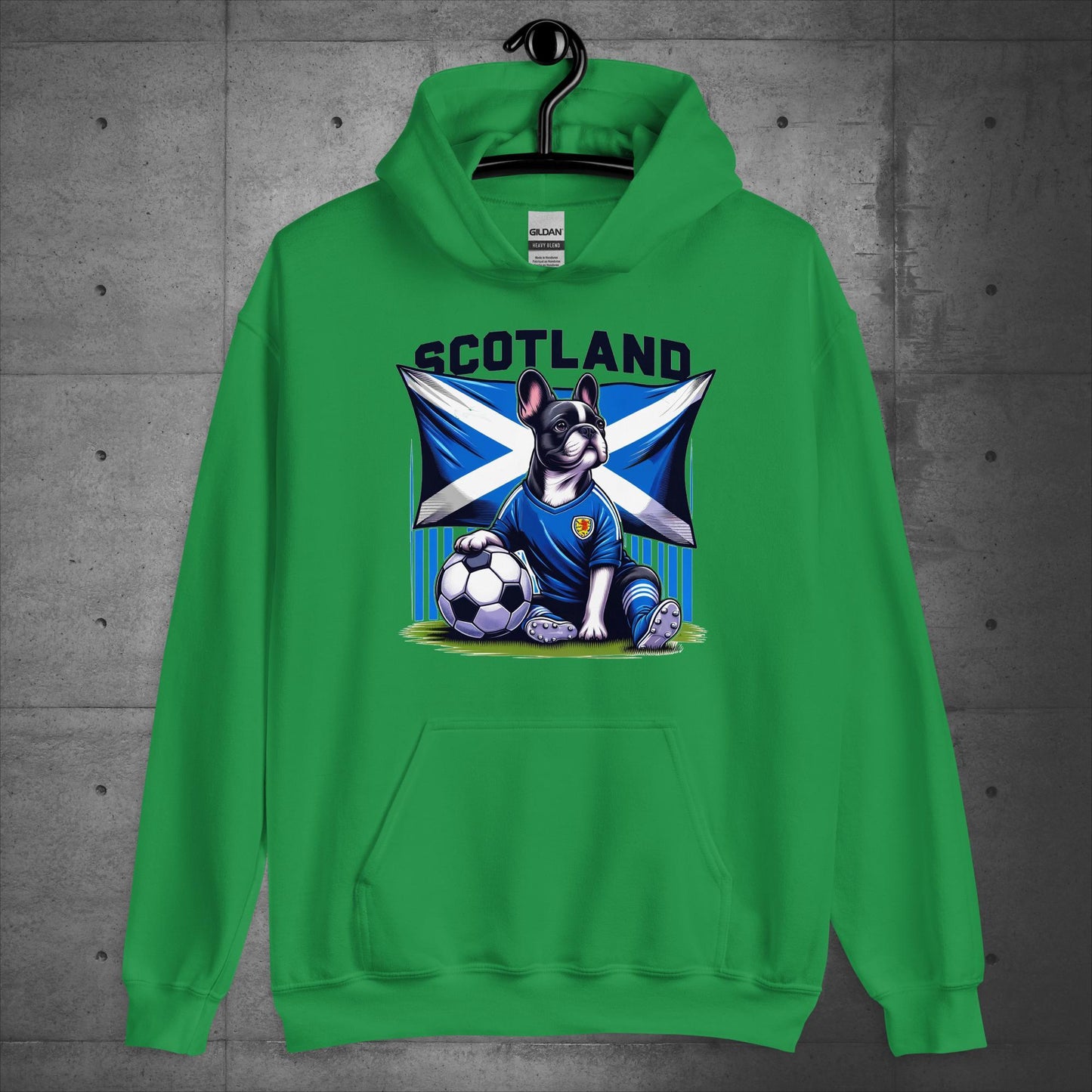 Frenchie Scotland Football Fan - Unisex Hoodie - Frenchie Emporium