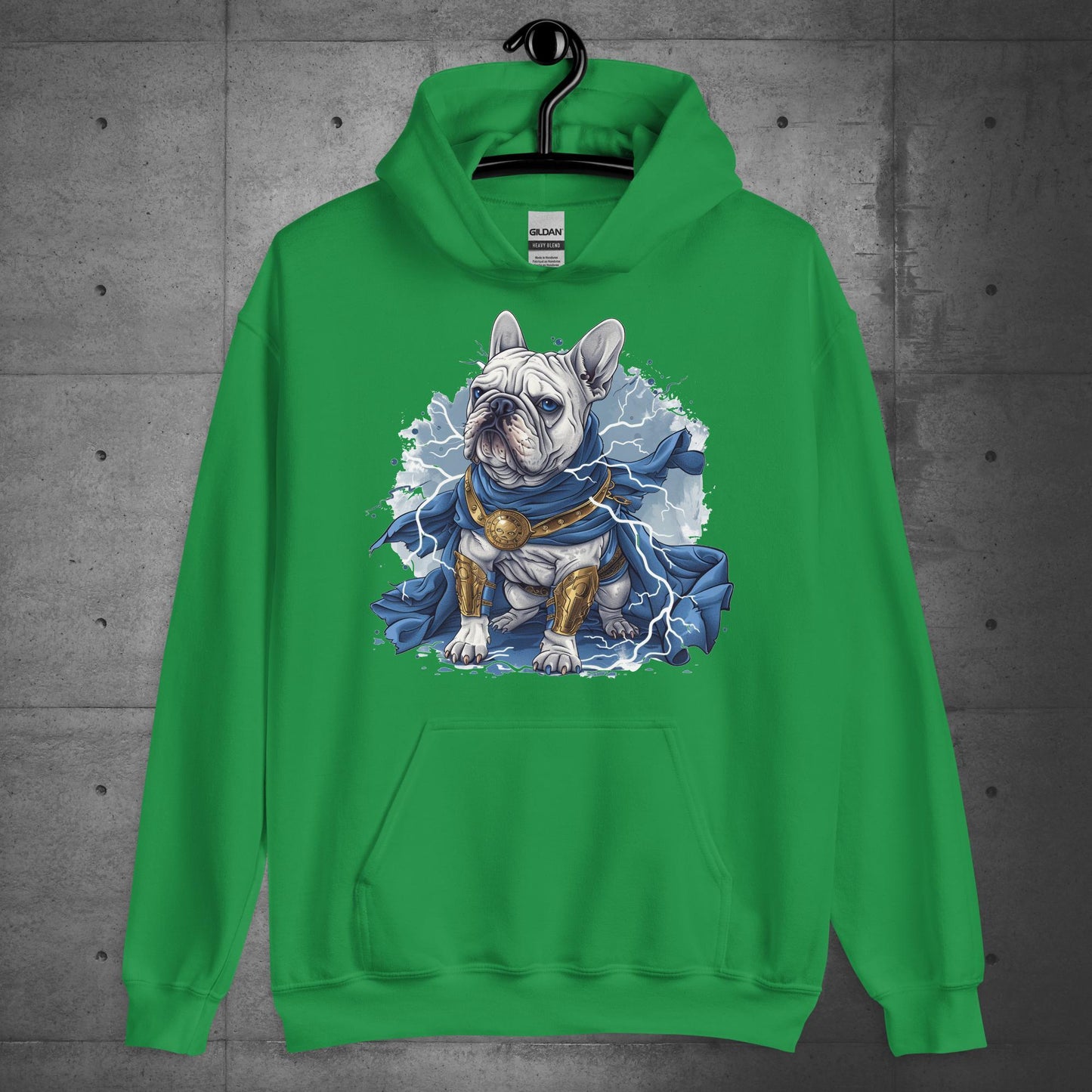 "Divine Authority" Frenchie Unisex Hoodie - Frenchie Emporium