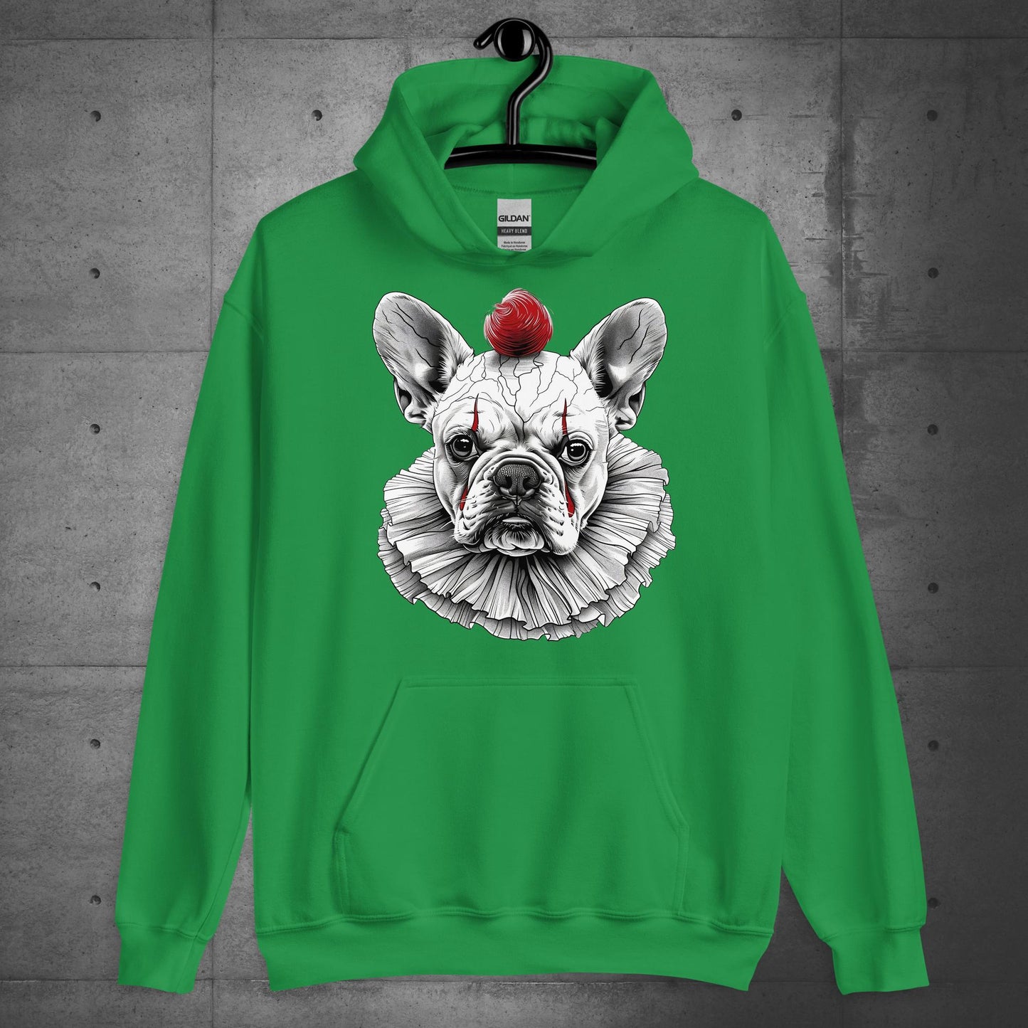 Frenchie IT the Clown - Unisex Hoodie - Frenchie Emporium