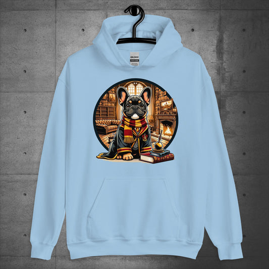 Unisex "Gryffindor Frenchie" Hoodie: - Frenchie Emporium