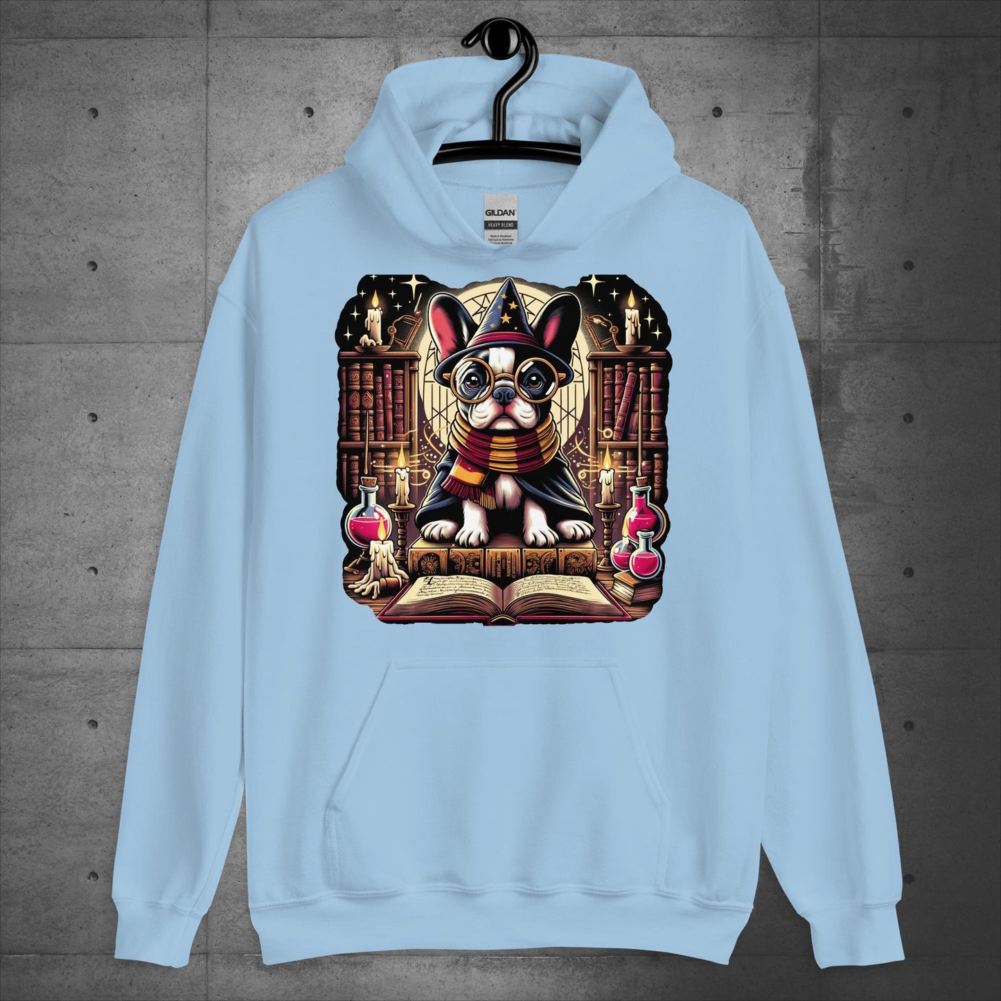 Unisex "Frenchie Wizard's Apprentice" Hoodie - Frenchie Emporium