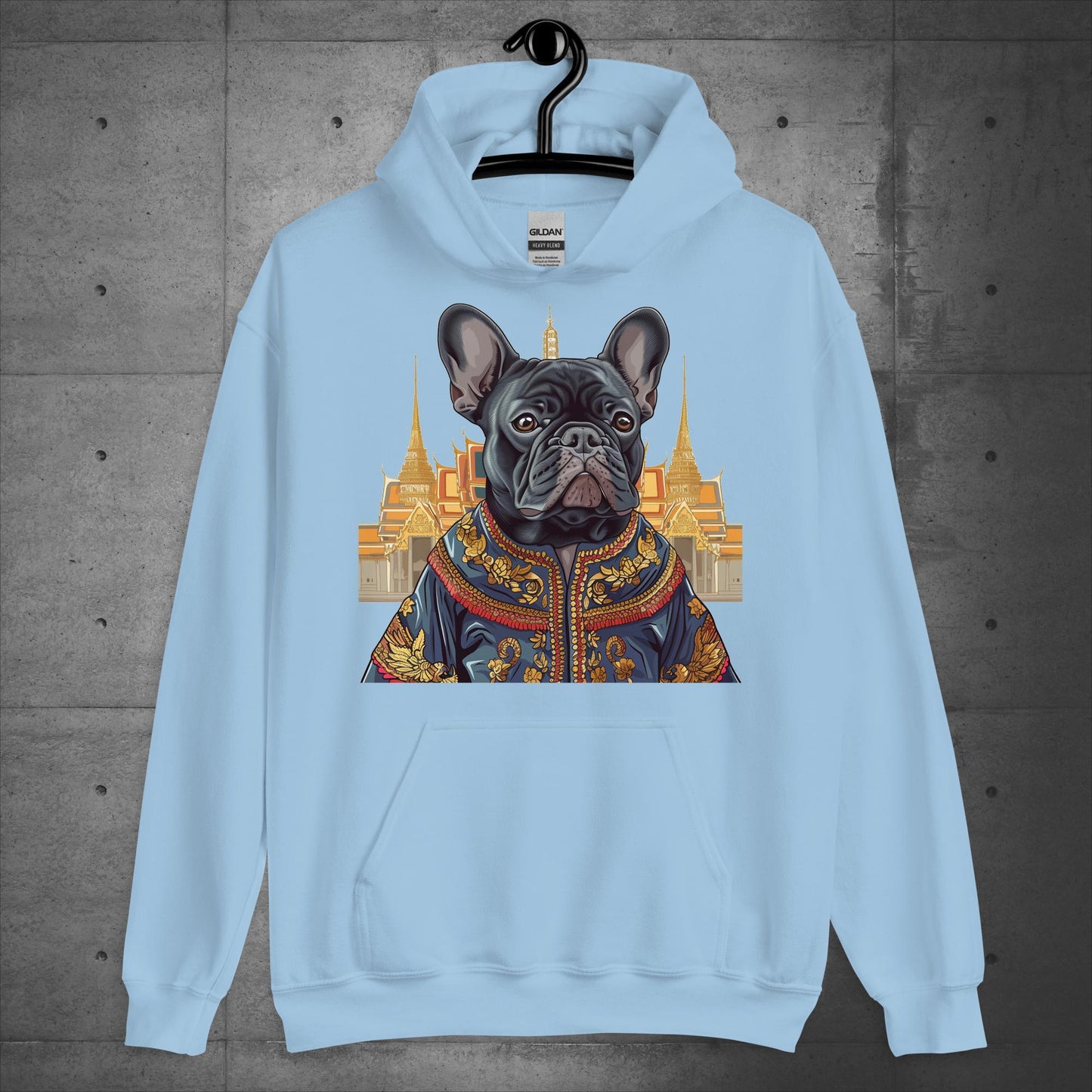 Thai Elegance Frenchie - Unisex Hoodie - Frenchie Emporium