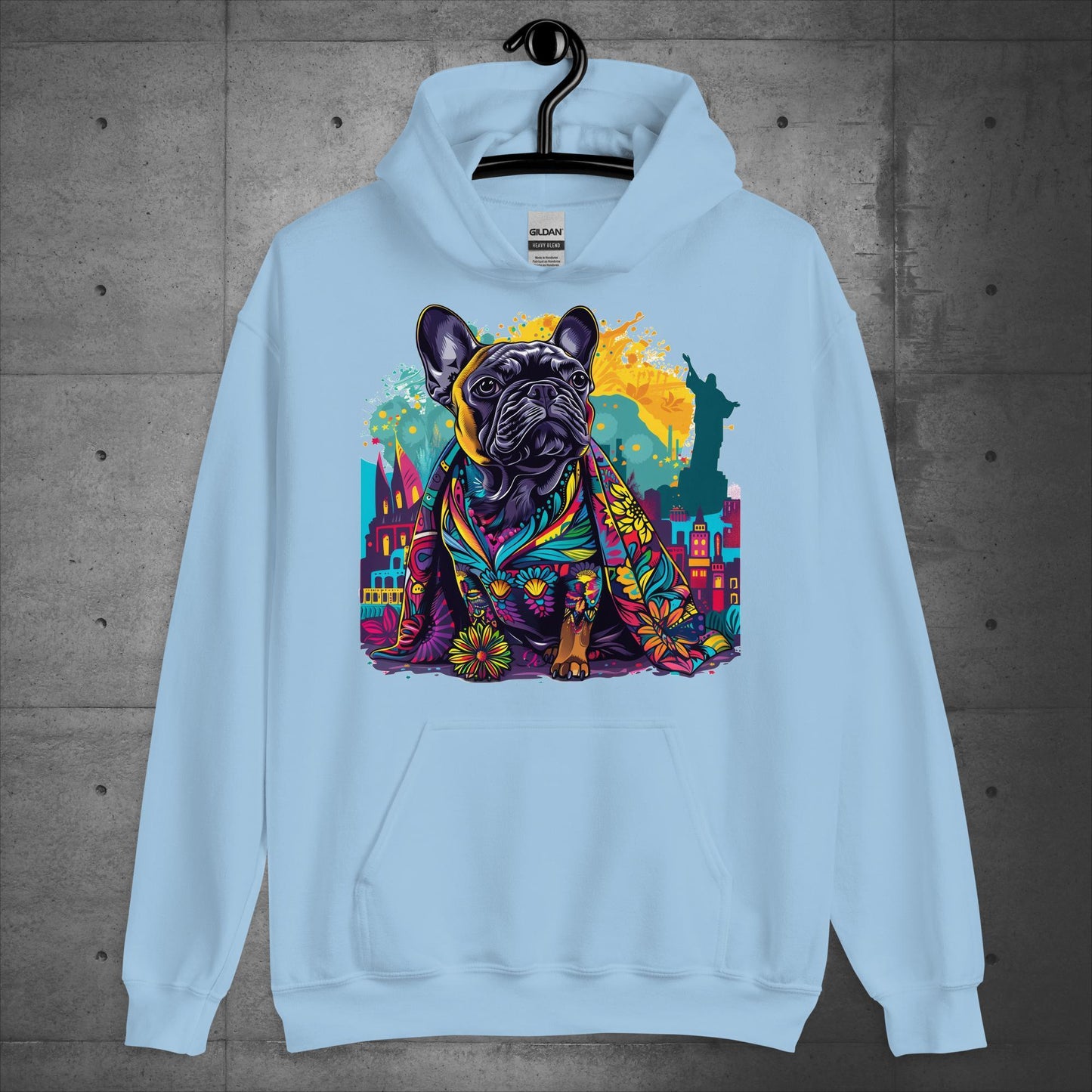 Brazilian Carnival Frenchie - Unisex Hoodie - Frenchie Emporium