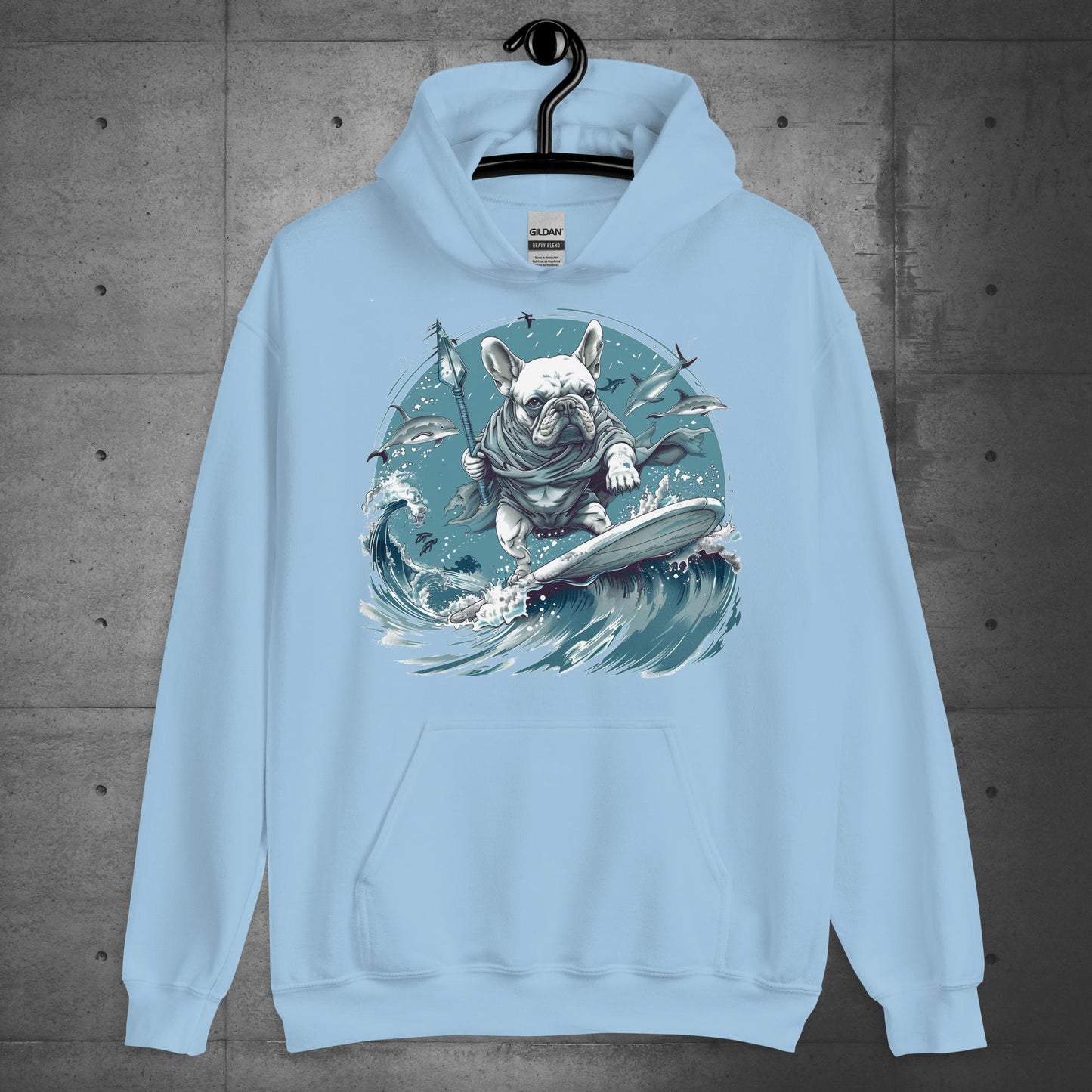 "Sea Sovereignty" Frenchie - Unisex Hoodie - Frenchie Emporium