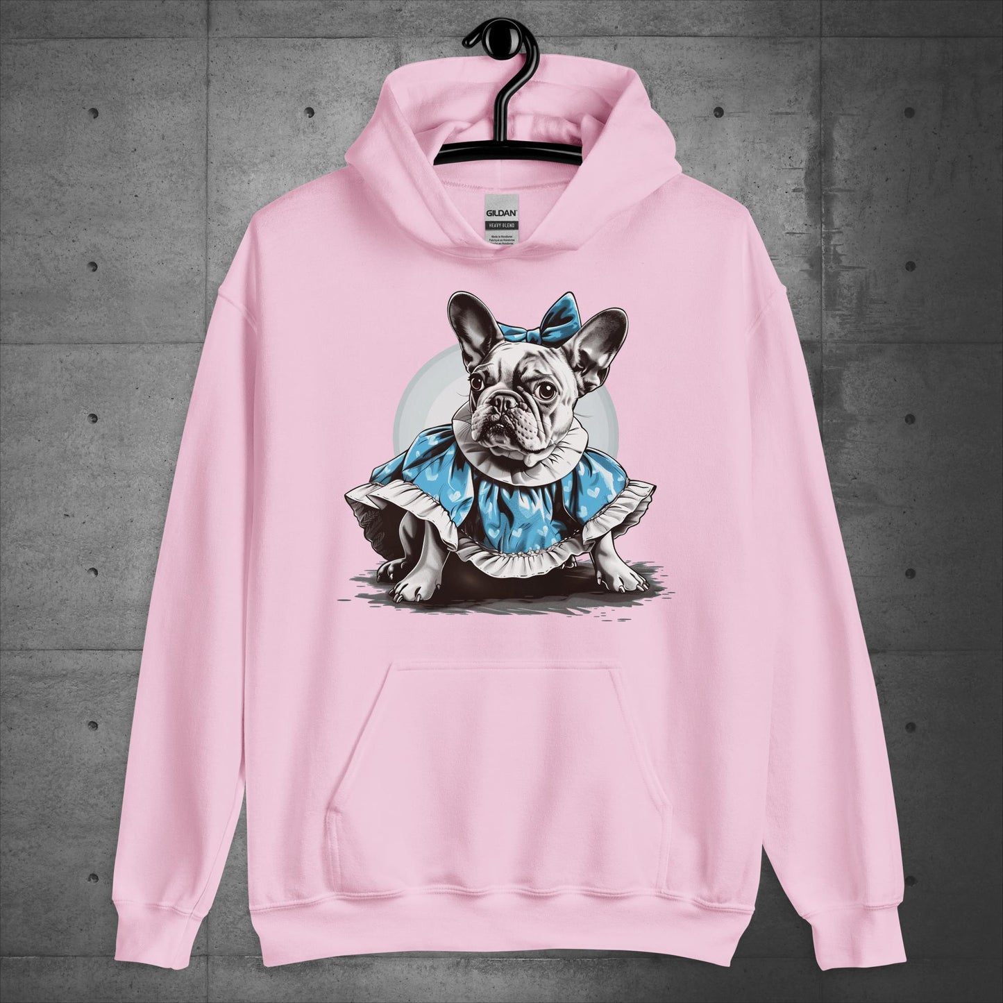 Alice in Wonderland Frenchie - Unisex Hoodie - Frenchie Emporium