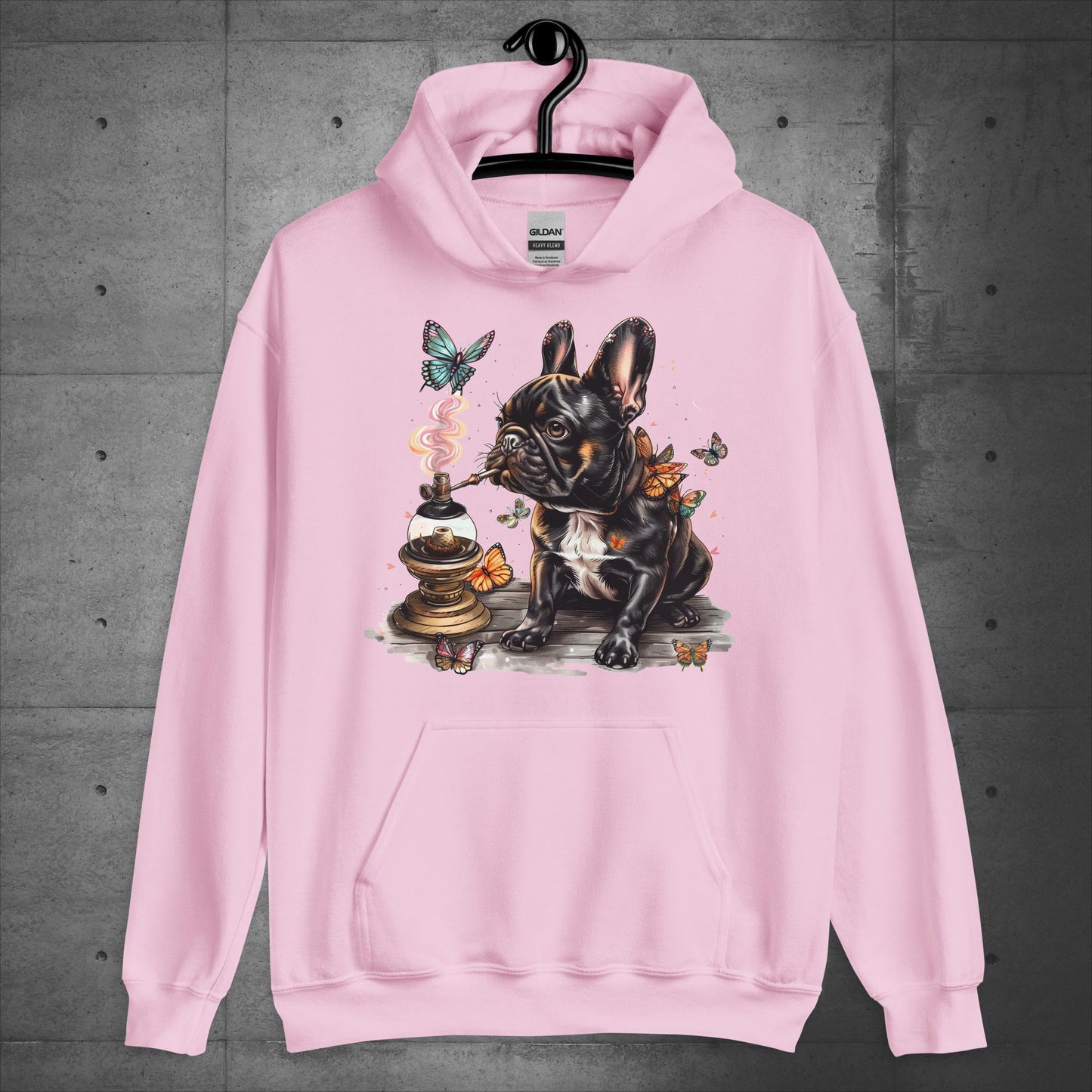 Frenchie Caterpillar Frenchie - Unisex Hoodie - Frenchie Emporium