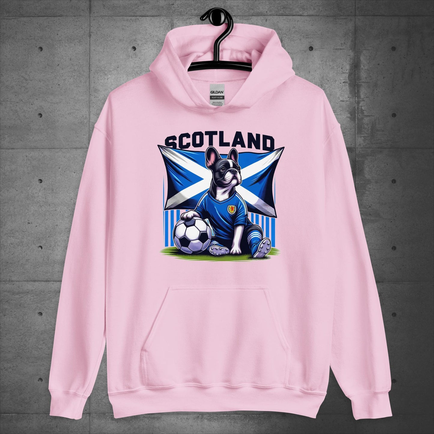 Frenchie Scotland Football Fan - Unisex Hoodie - Frenchie Emporium