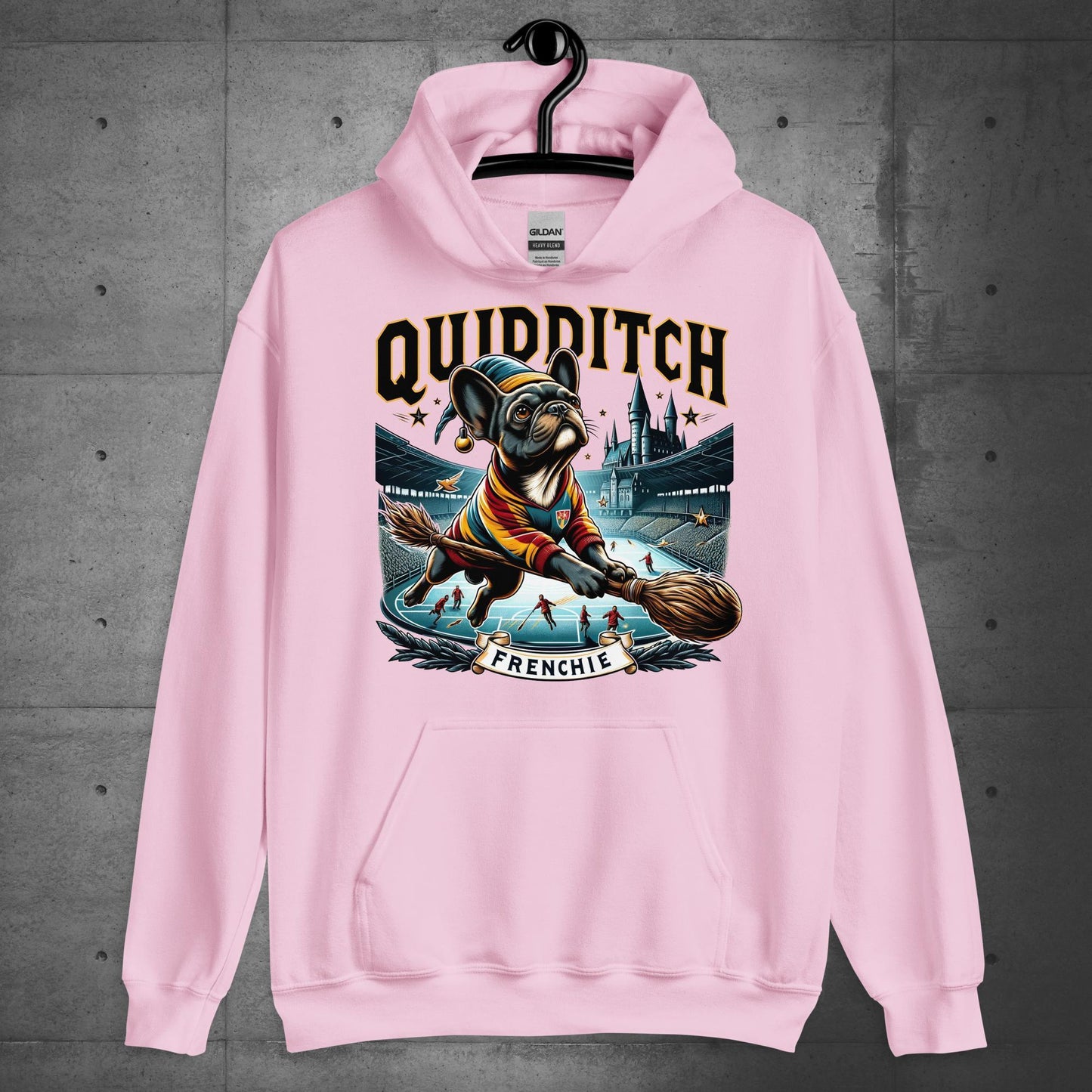Unisex "Quidditch Frenchie" Hoodie - Frenchie Emporium