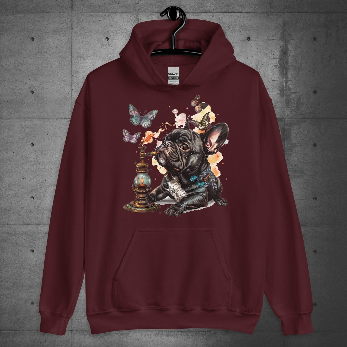 "Cater-Comfort" French Bulldog - Unisex Hoodie - Frenchie Emporium