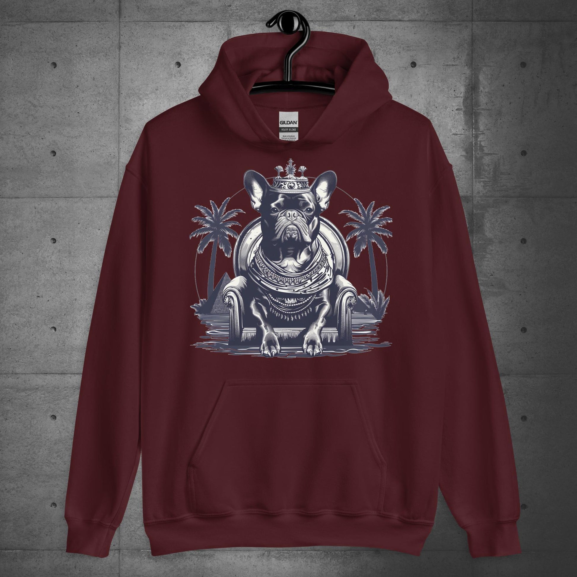 French Bulldog Cleopatra - Unisex Hoodie - Frenchie Emporium