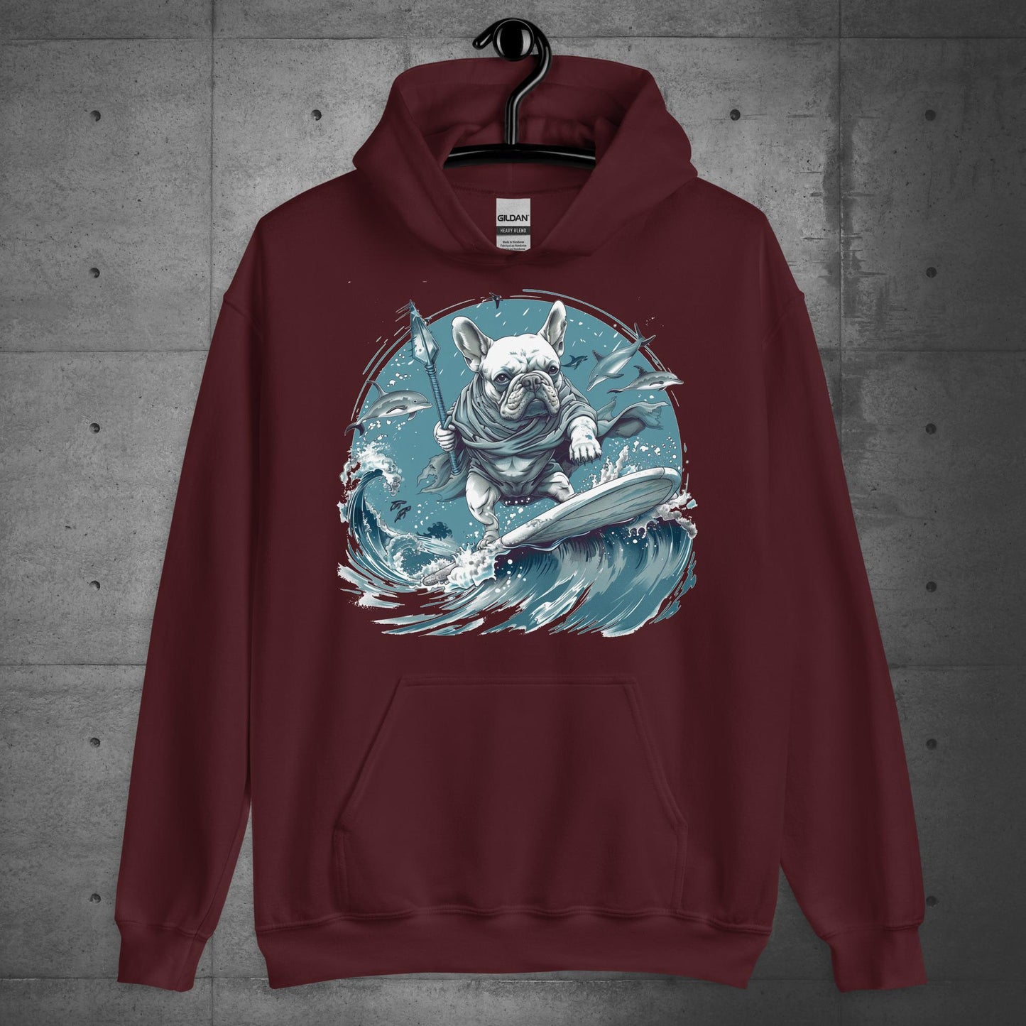 "Sea Sovereignty" Frenchie - Unisex Hoodie - Frenchie Emporium