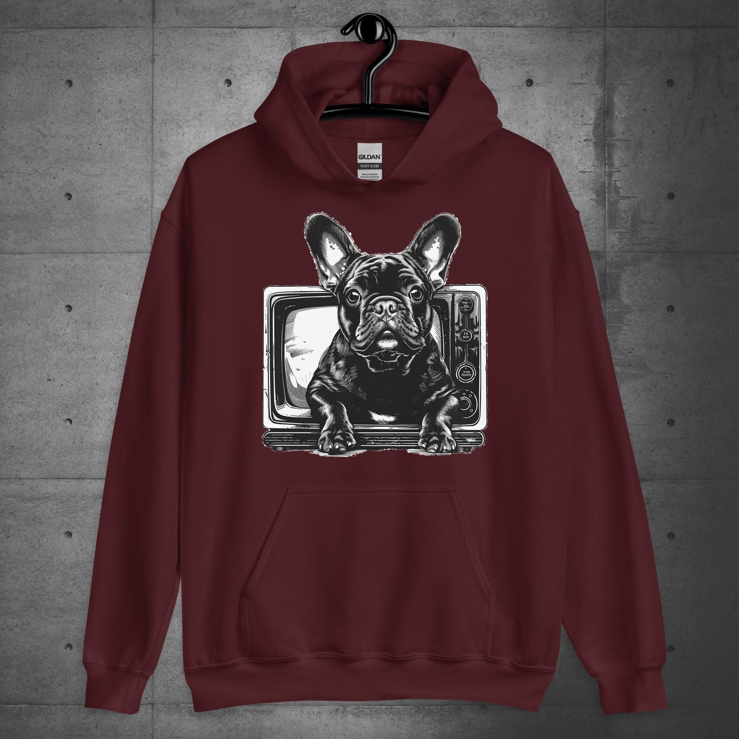 "The Ring" French Bulldog - Unisex Hoodie - Frenchie Emporium