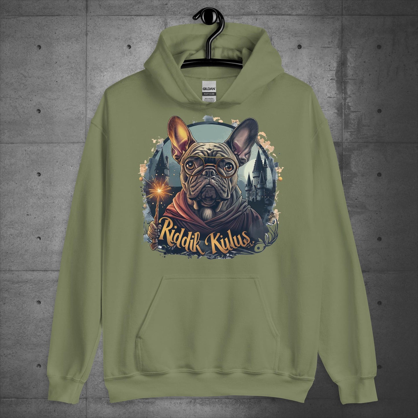 Frenchie "Riddik Kulus" Unisex Hoodie - Frenchie Emporium