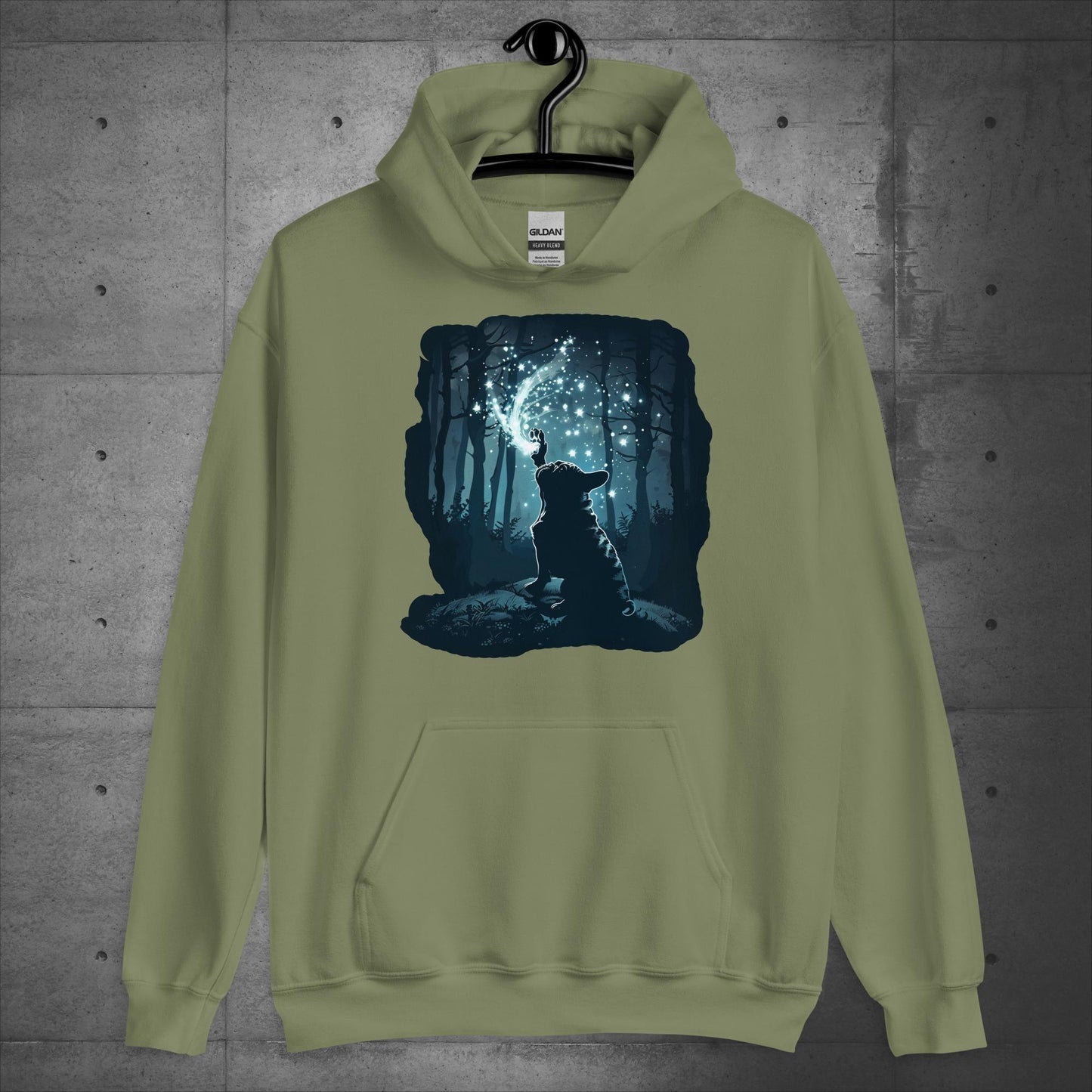 French Bulldog "Forest Enchantment" Unisex Hoodie - Frenchie Emporium