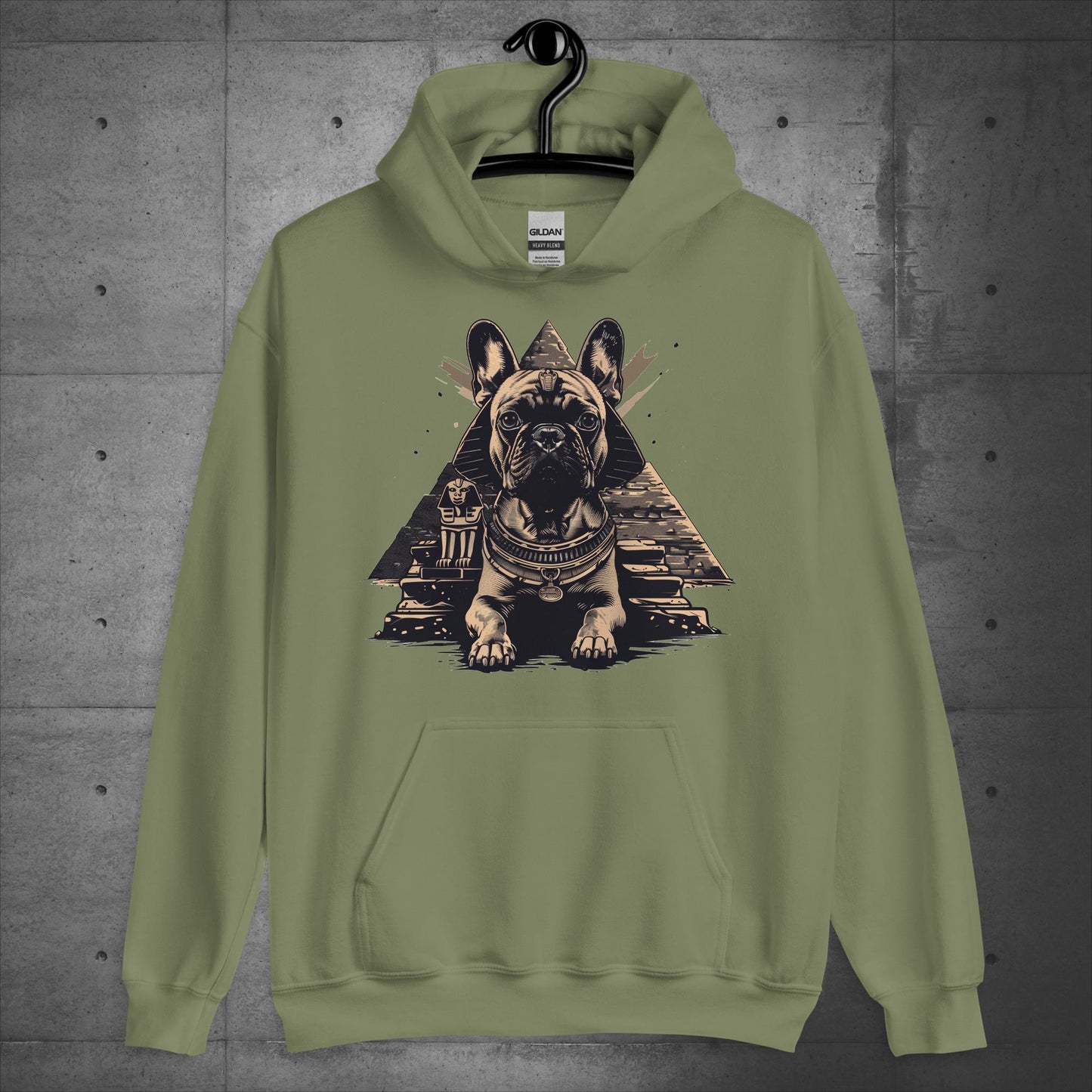 Magnificent Pharaoh Frenchie Unisex Hoodie - Frenchie Emporium