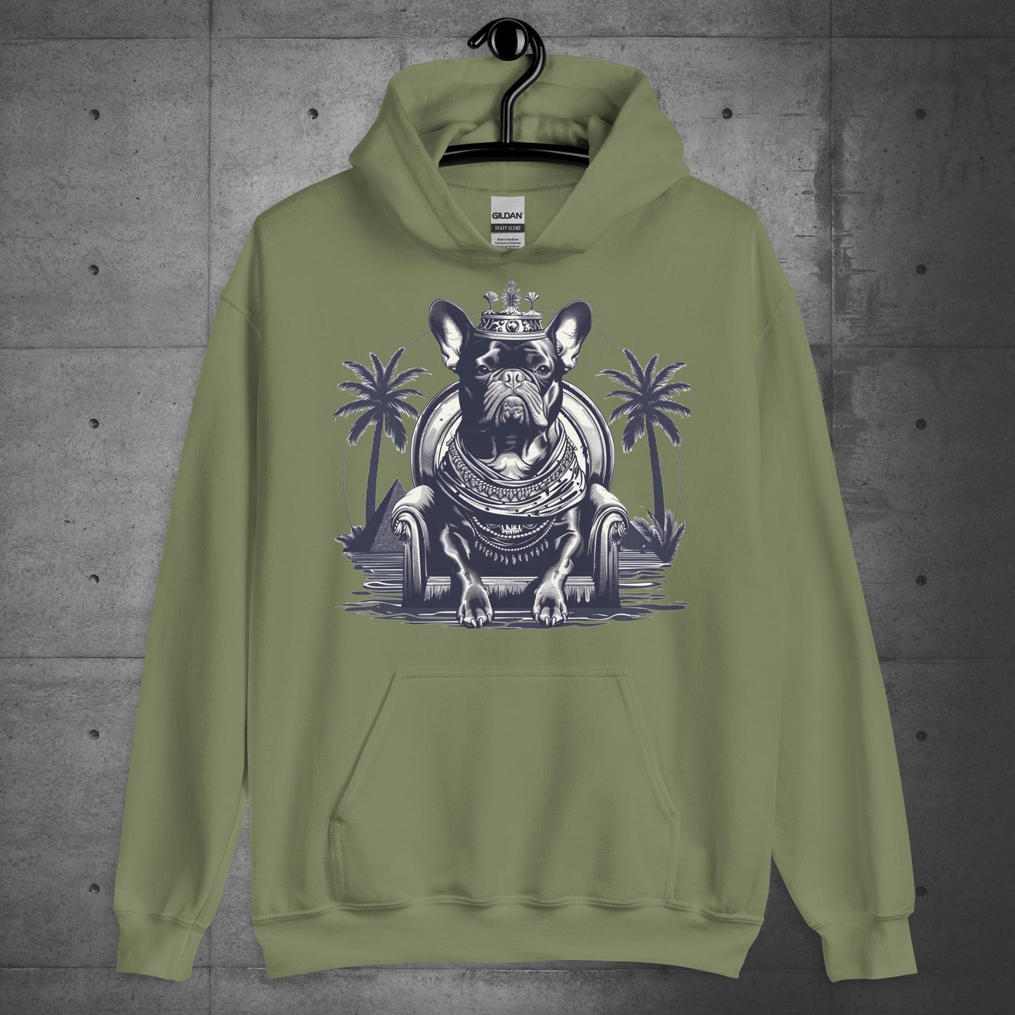 French Bulldog Cleopatra - Unisex Hoodie - Frenchie Emporium