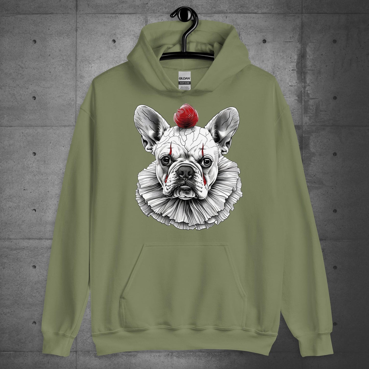 Frenchie IT the Clown - Unisex Hoodie - Frenchie Emporium