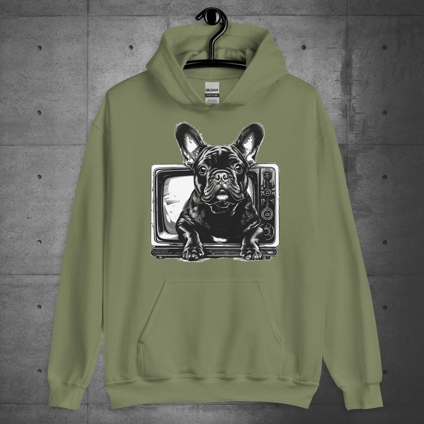 "The Ring" French Bulldog - Unisex Hoodie - Frenchie Emporium