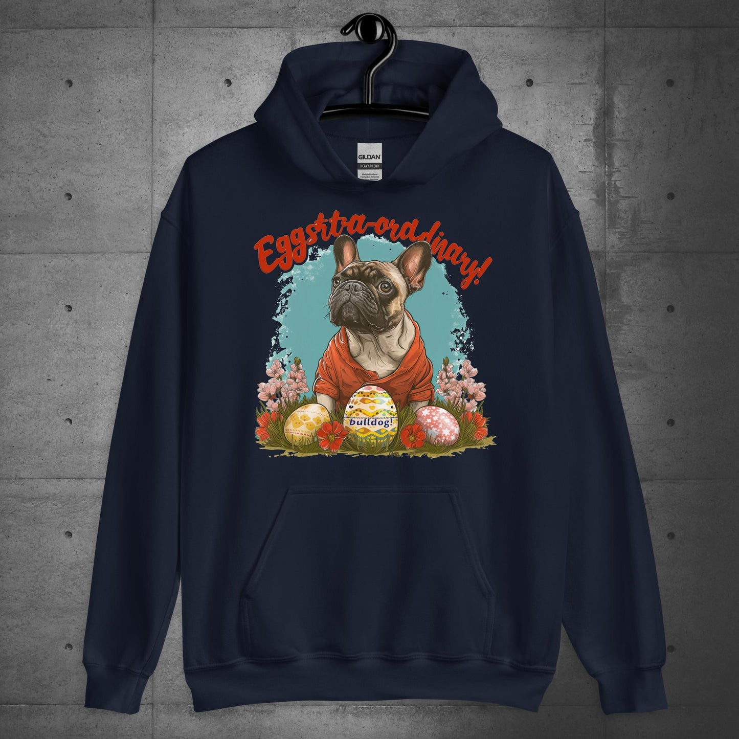 French Bulldog Eggstraordinary Unisex Hoodie - Frenchie Emporium