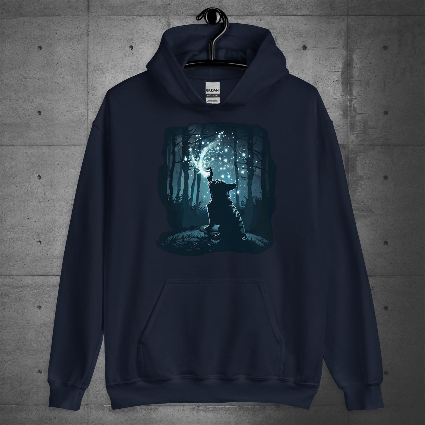 French Bulldog "Forest Enchantment" Unisex Hoodie - Frenchie Emporium