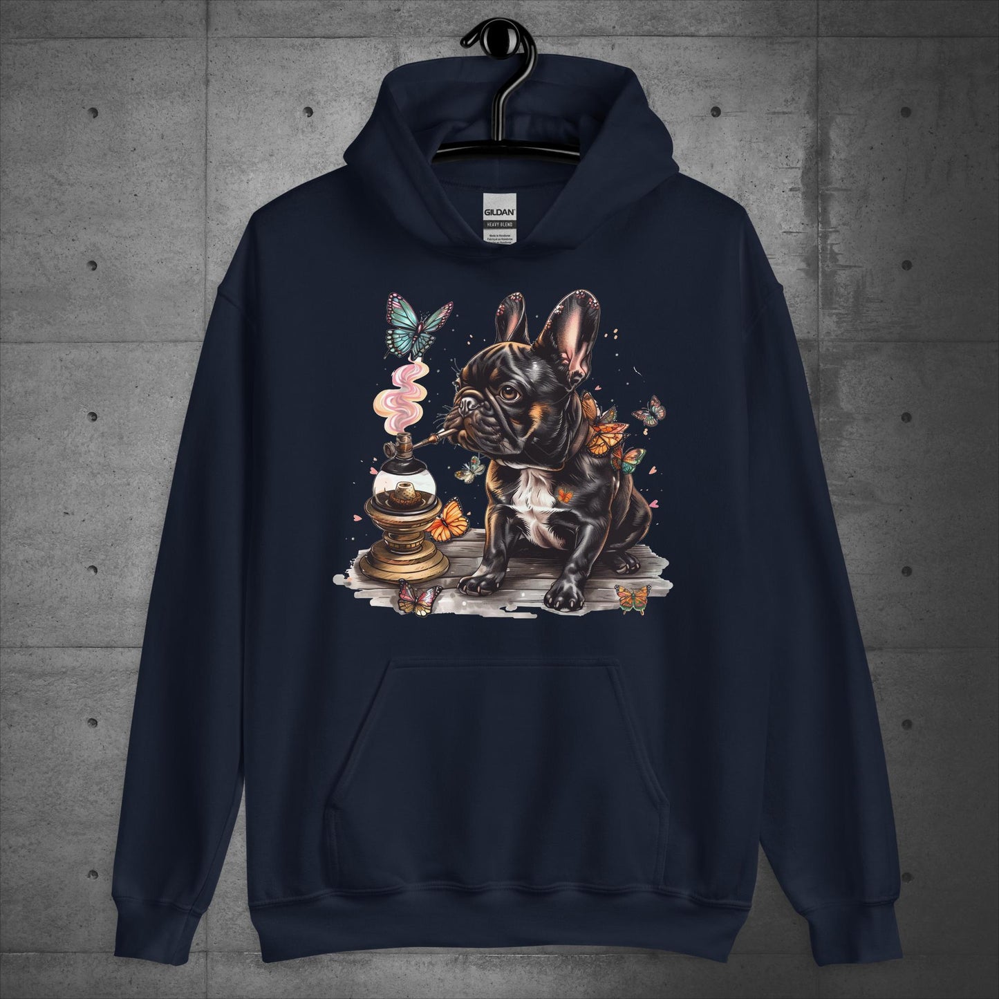 Frenchie Caterpillar Frenchie - Unisex Hoodie - Frenchie Emporium