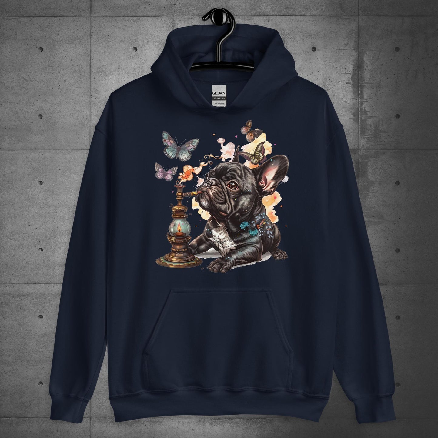 "Cater-Comfort" French Bulldog - Unisex Hoodie - Frenchie Emporium