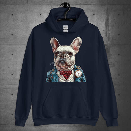 "Whimsical Wonderland Rabbit" Frenchie - Unisex Hoodie - Frenchie Emporium