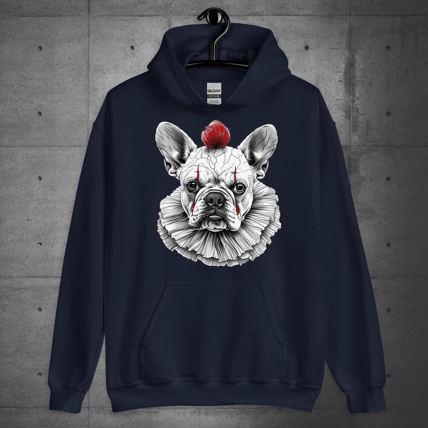 Frenchie IT the Clown - Unisex Hoodie - Frenchie Emporium