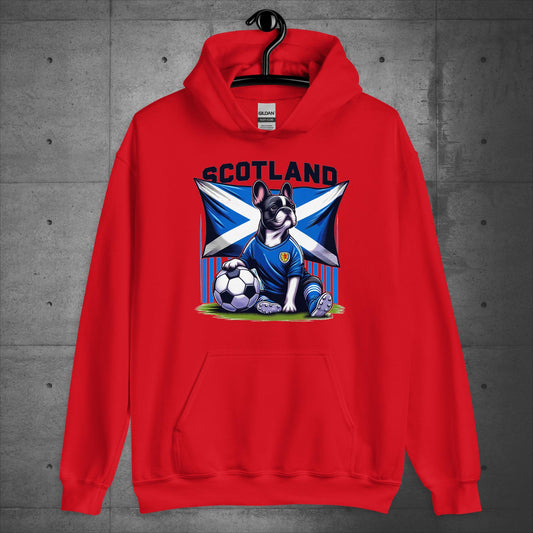 Frenchie Scotland Football Fan - Unisex Hoodie - Frenchie Emporium