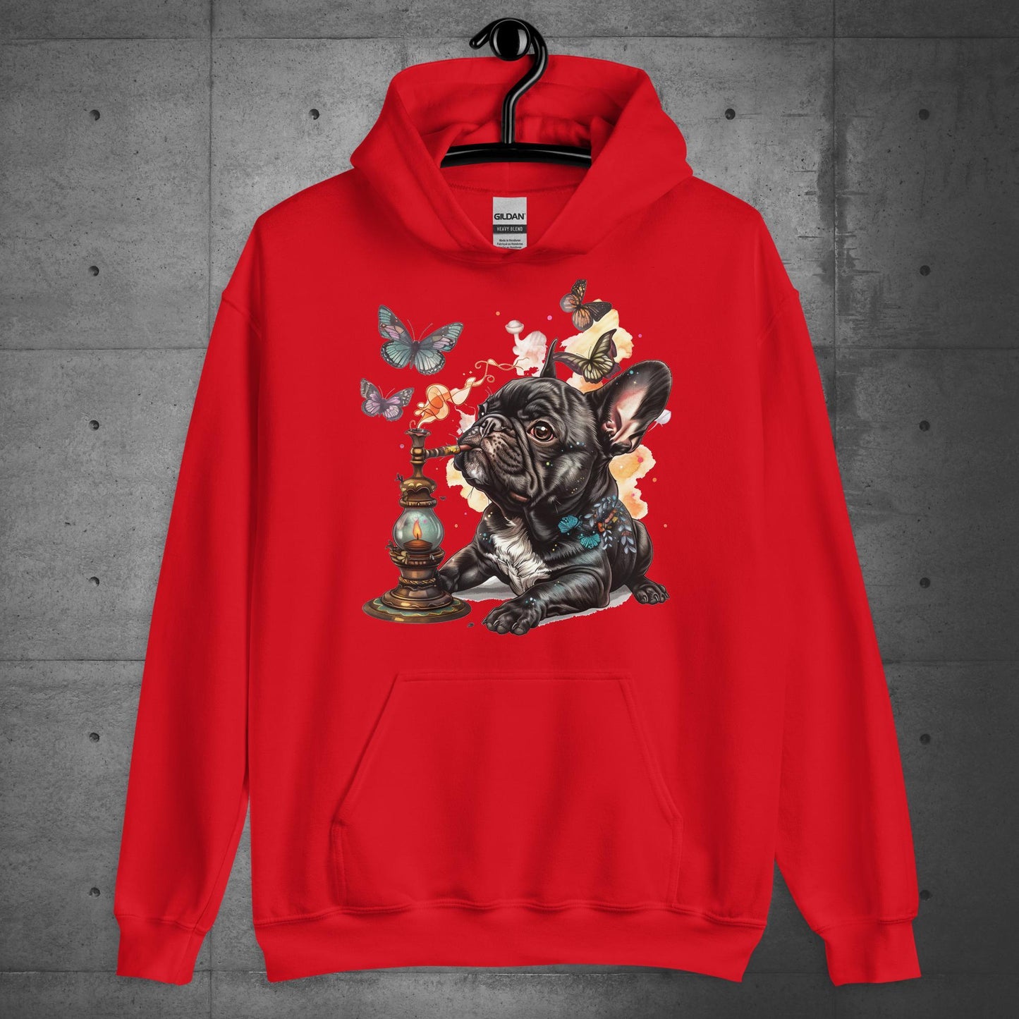 "Cater-Comfort" French Bulldog - Unisex Hoodie - Frenchie Emporium