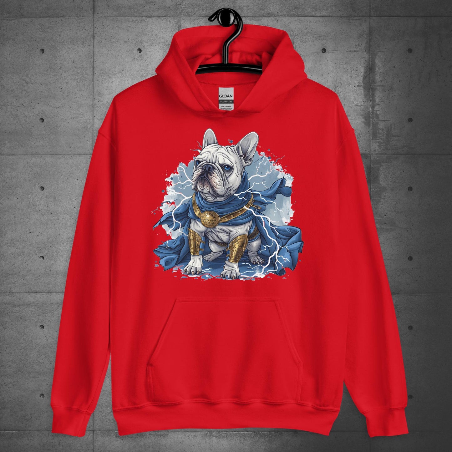 "Divine Authority" Frenchie Unisex Hoodie - Frenchie Emporium